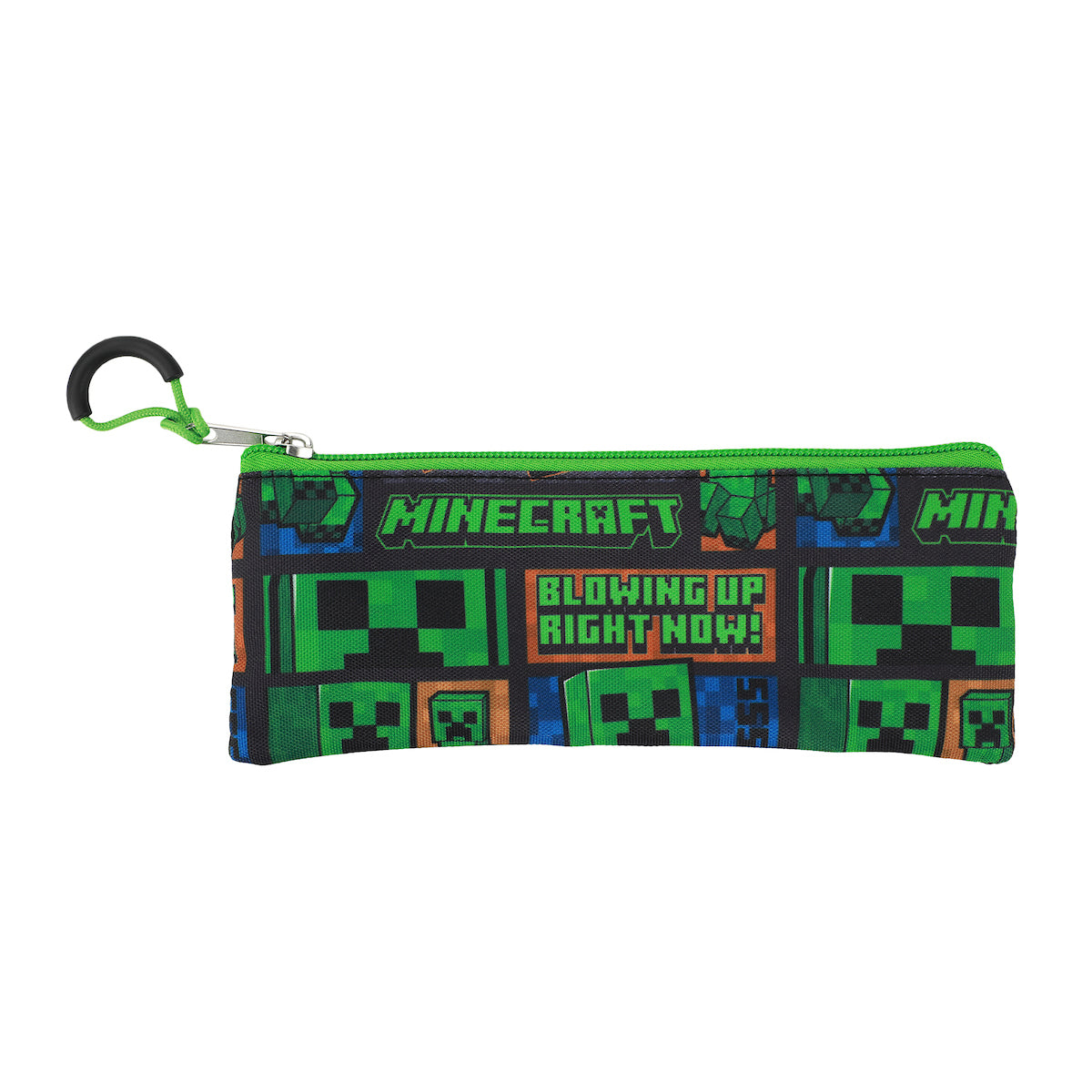 Minecraft Creeper Blowing Up Right Now! 5-Piece Adaptive Backpack & Lunchbox Set