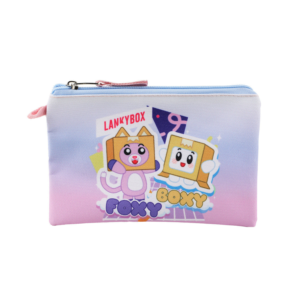 LankyBox 5-Piece 16" Backpack & Lunchbox Set For School & Travel