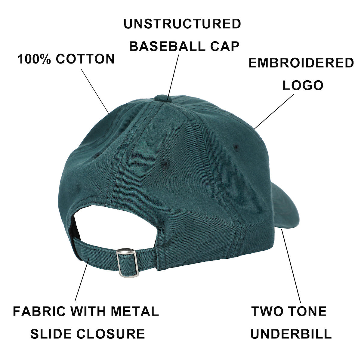 Harry Potter Slytherin Alumni Adult Unstructured Baseball Cap