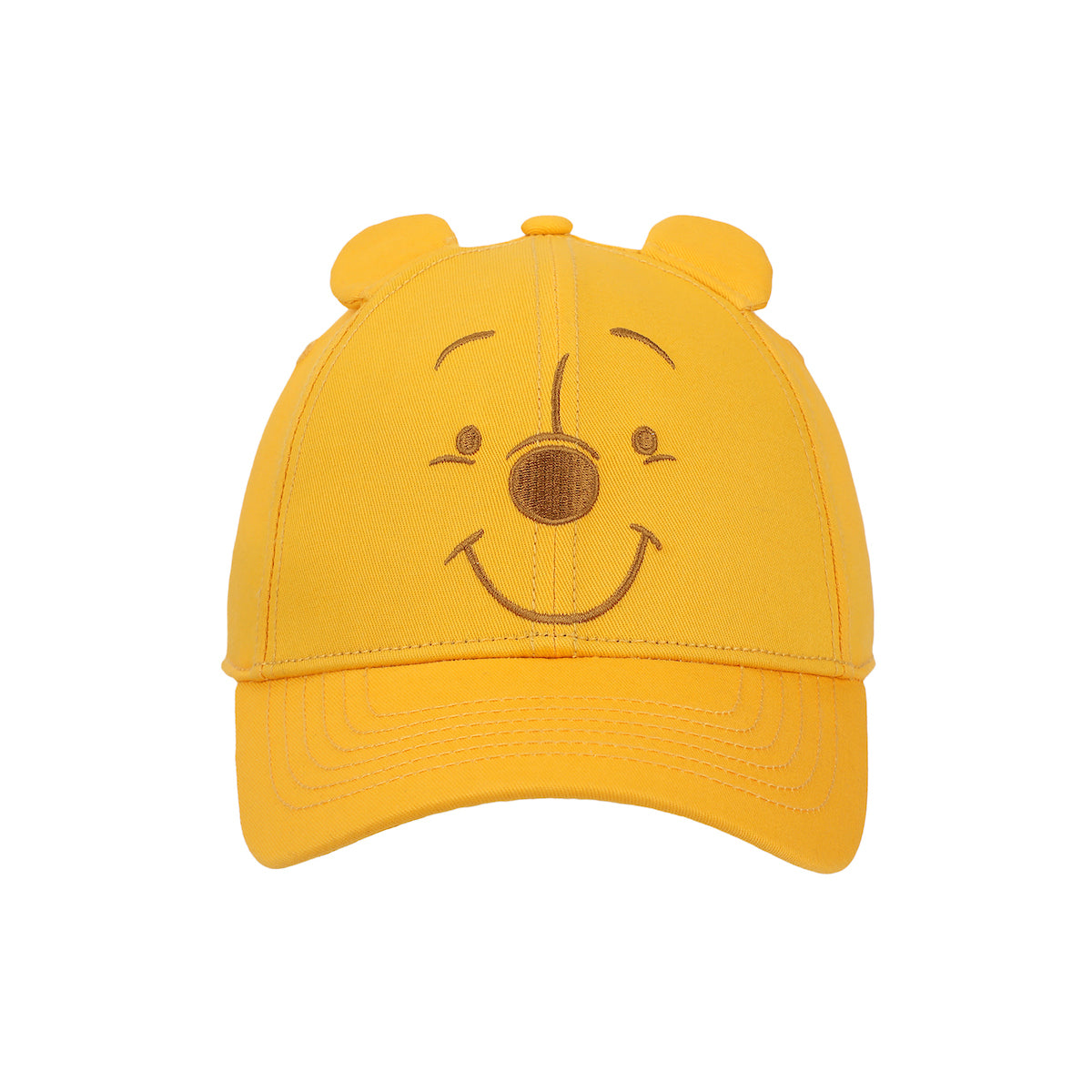 Winnie The Pooh Big Face Yellow Traditional Adjustable Hat