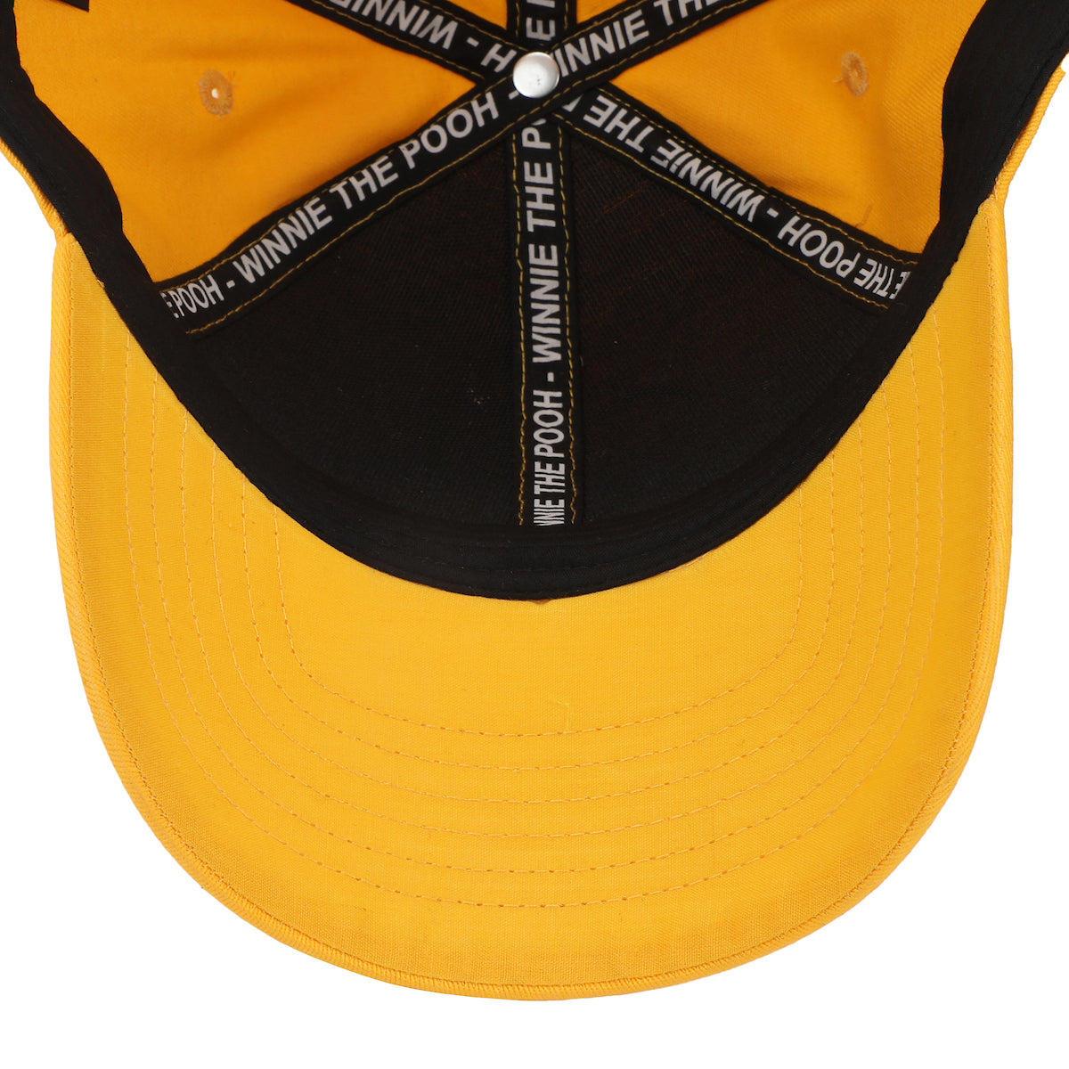 Winnie The Pooh Big Face Yellow Traditional Adjustable Hat