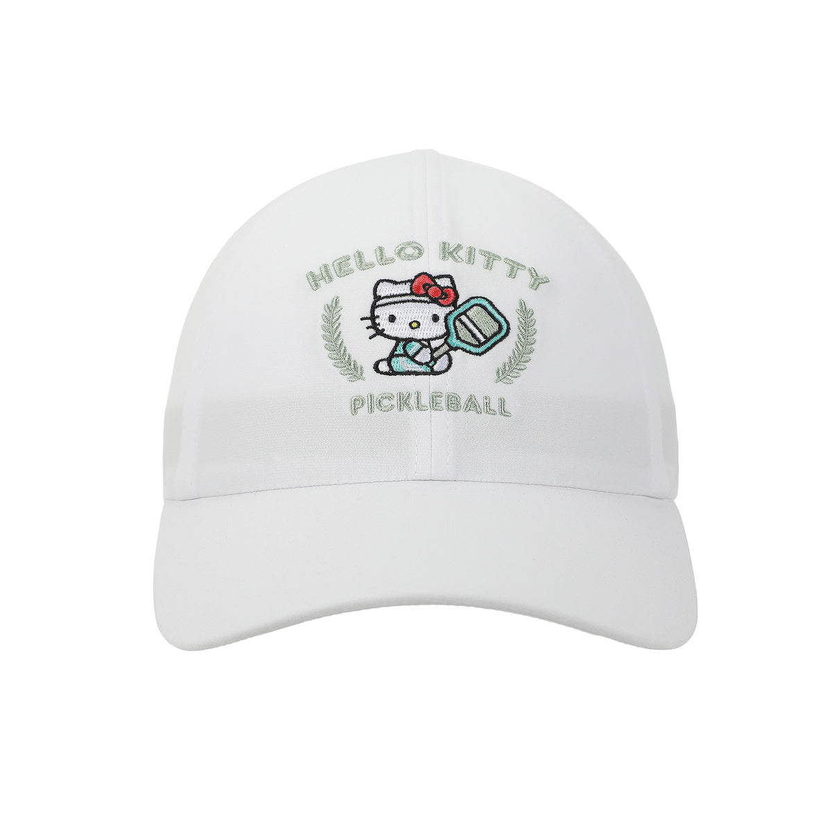 Hello Kitty Pickleball Elite Flex Women's White Unstructured Baseball Cap