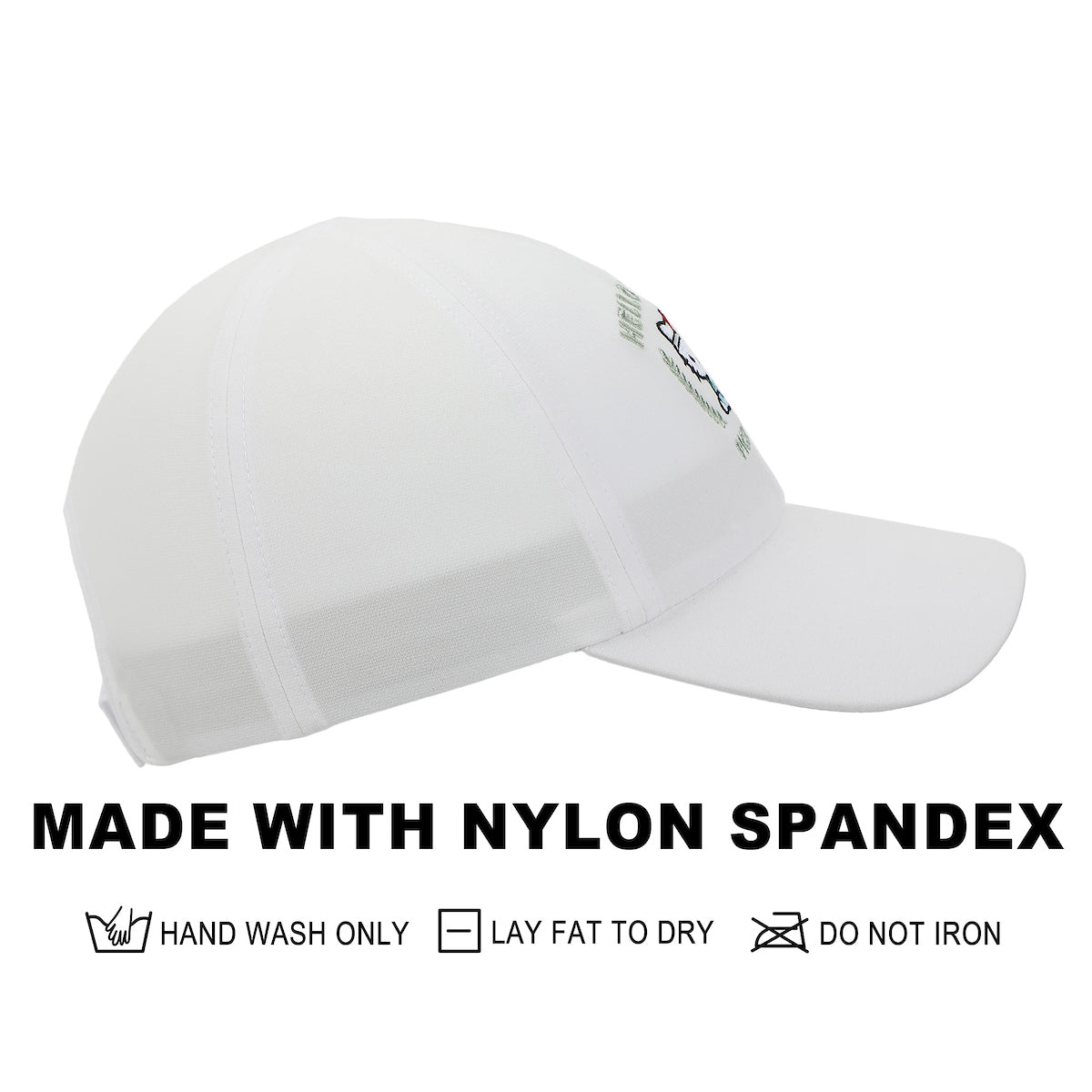 Hello Kitty Pickleball Elite Flex Women's White Unstructured Baseball Cap