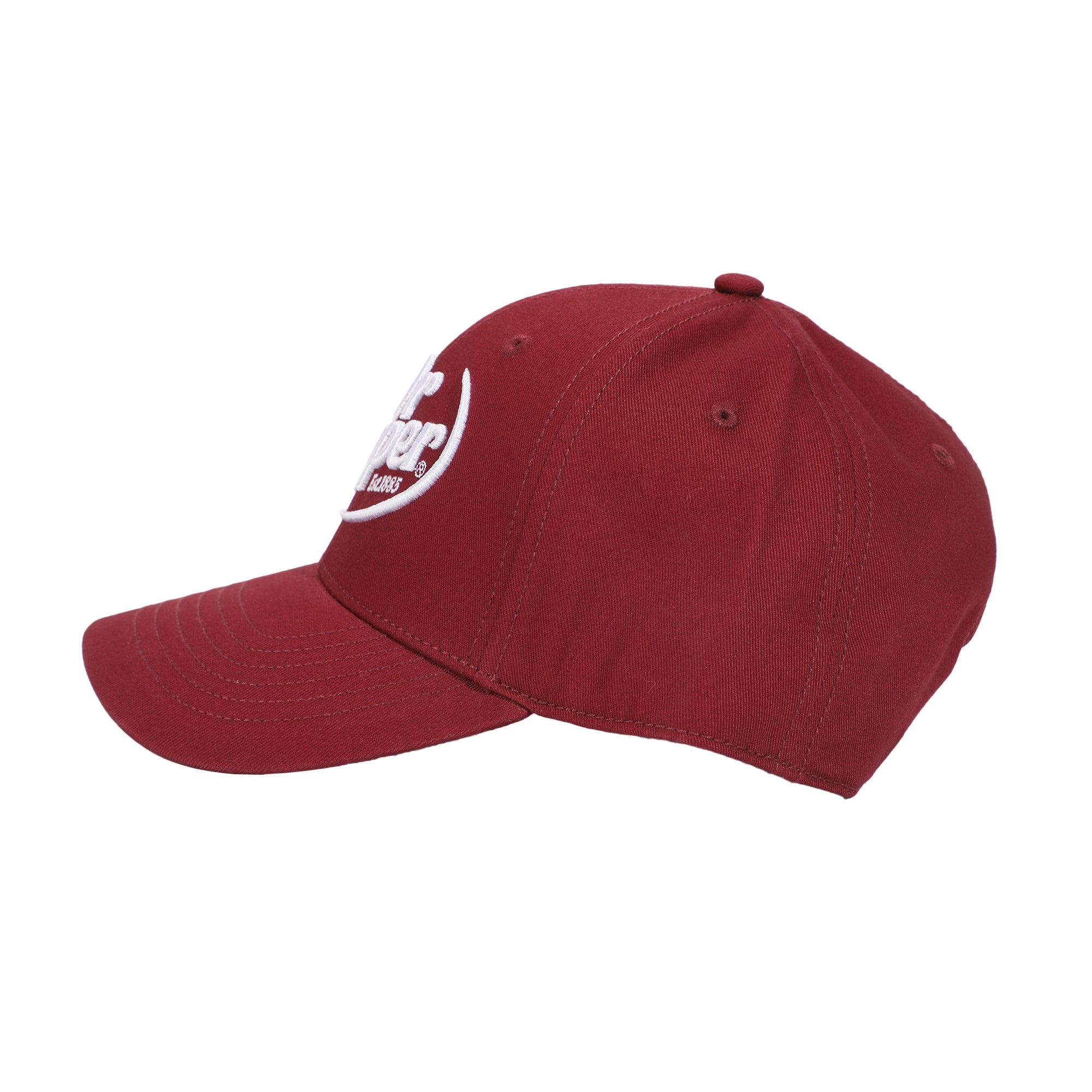 Dr. Pepper Embroidered 3D Logo Red Traditional Adjustable Hat