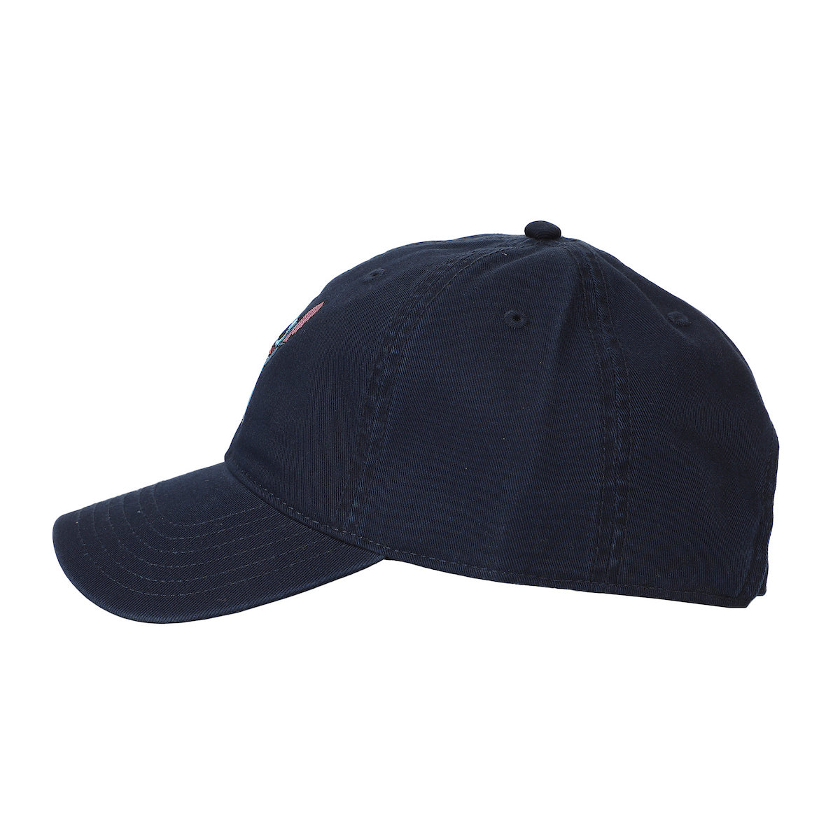 Disney Stitch Embroidered Character Art Blue Unstructured Baseball Cap
