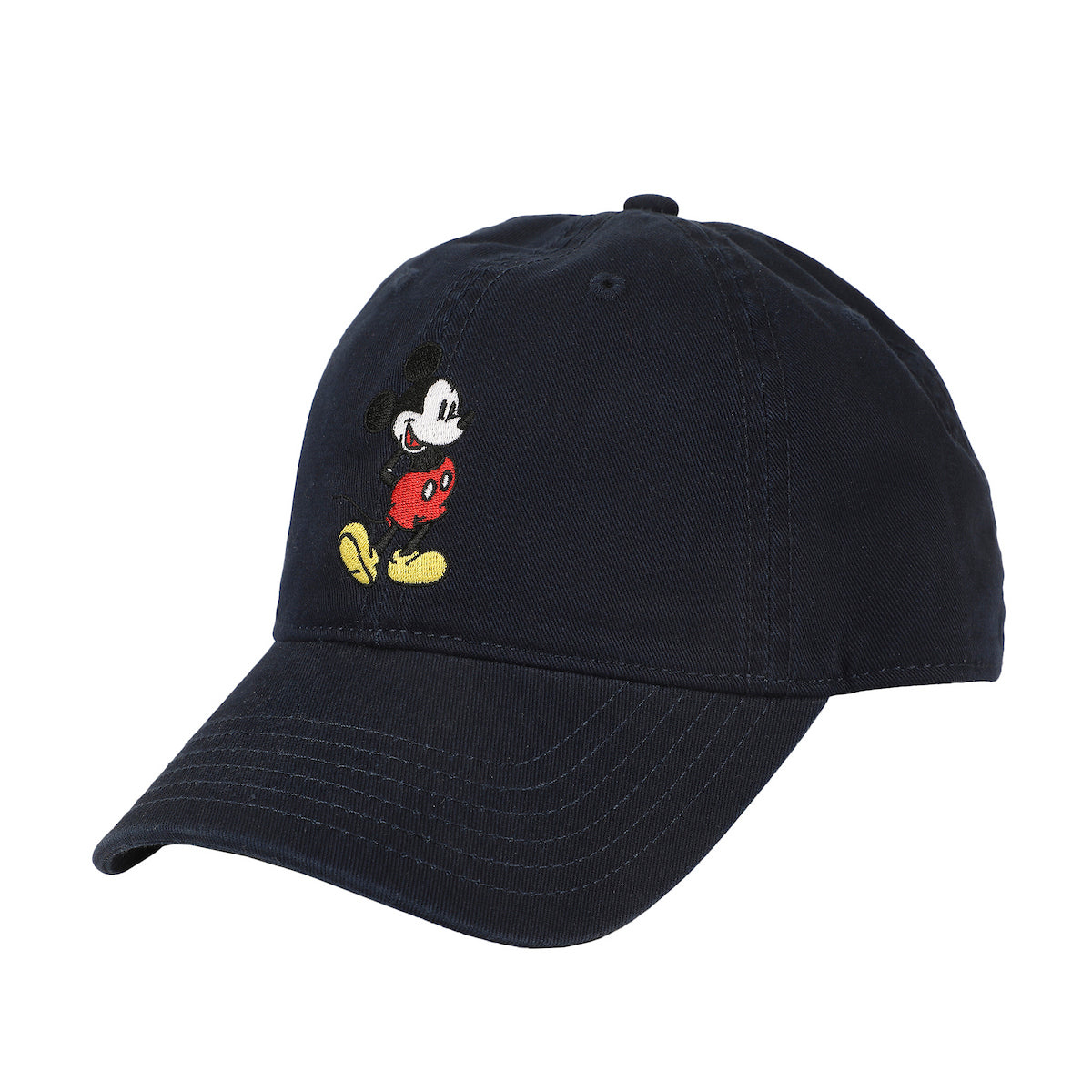 Disney Mickey Mouse Character Art Blue Unstructured Baseball Cap