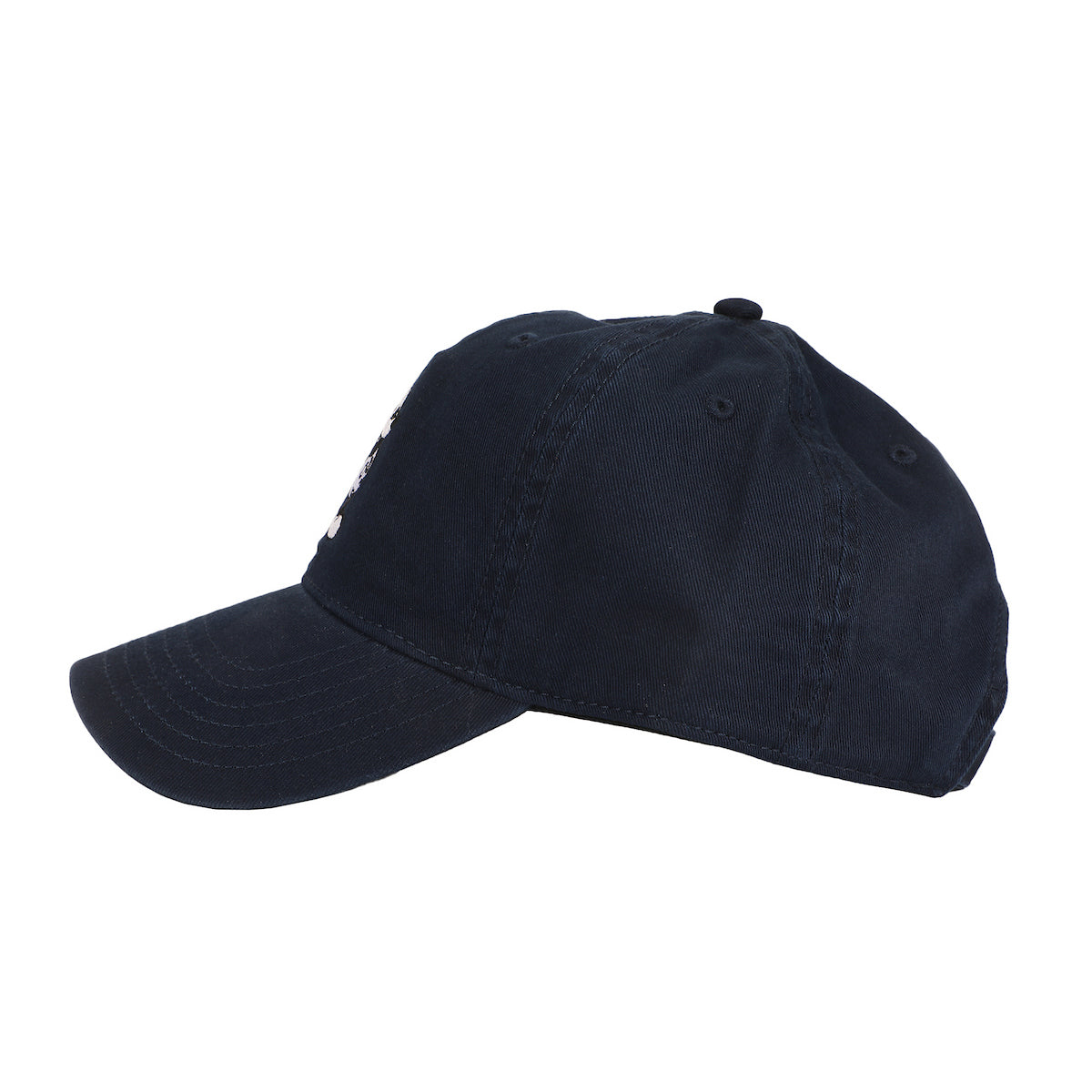 Disney Mickey Mouse Black & White Character Art Blue Unstructured Baseball Cap