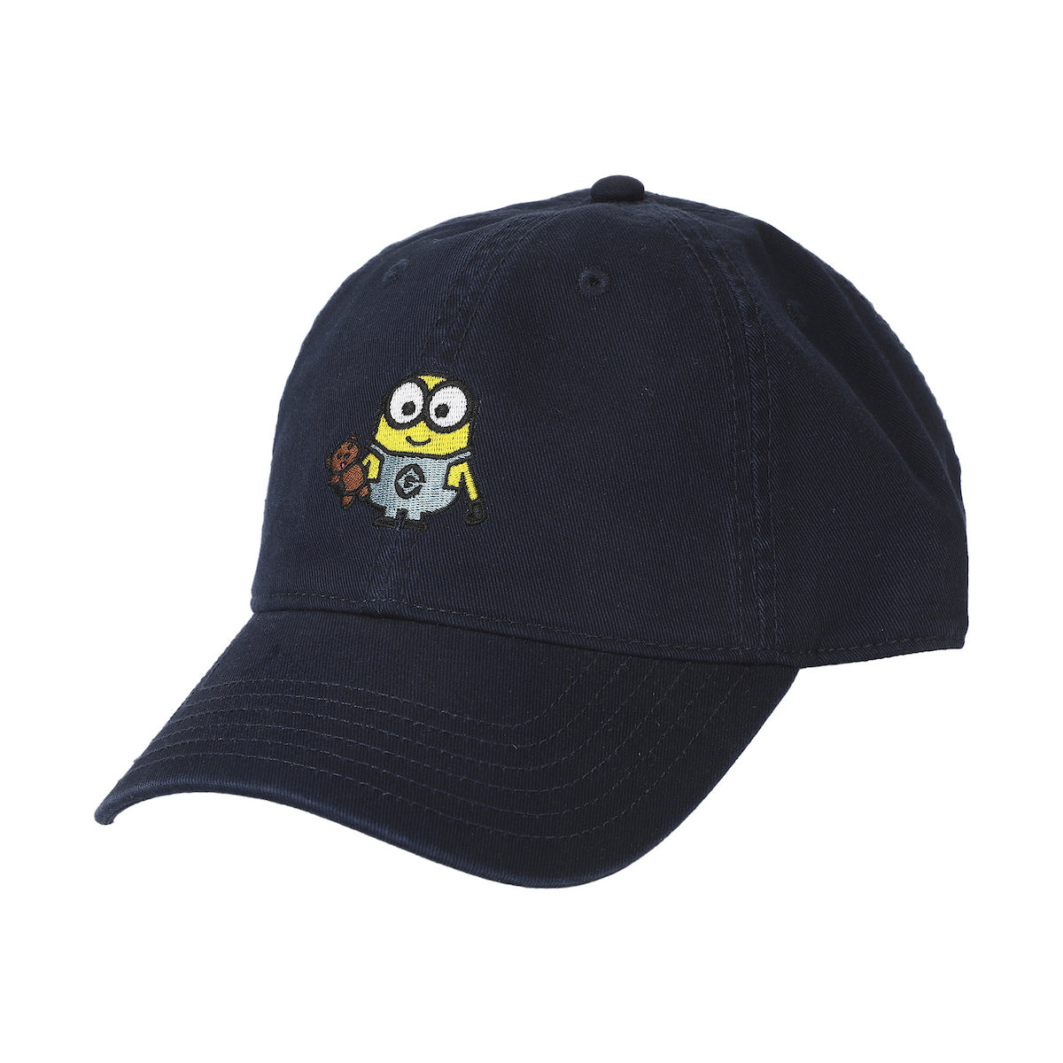 Despicable Me Minion With Teddy Bear Blue Unstructured Baseball Cap