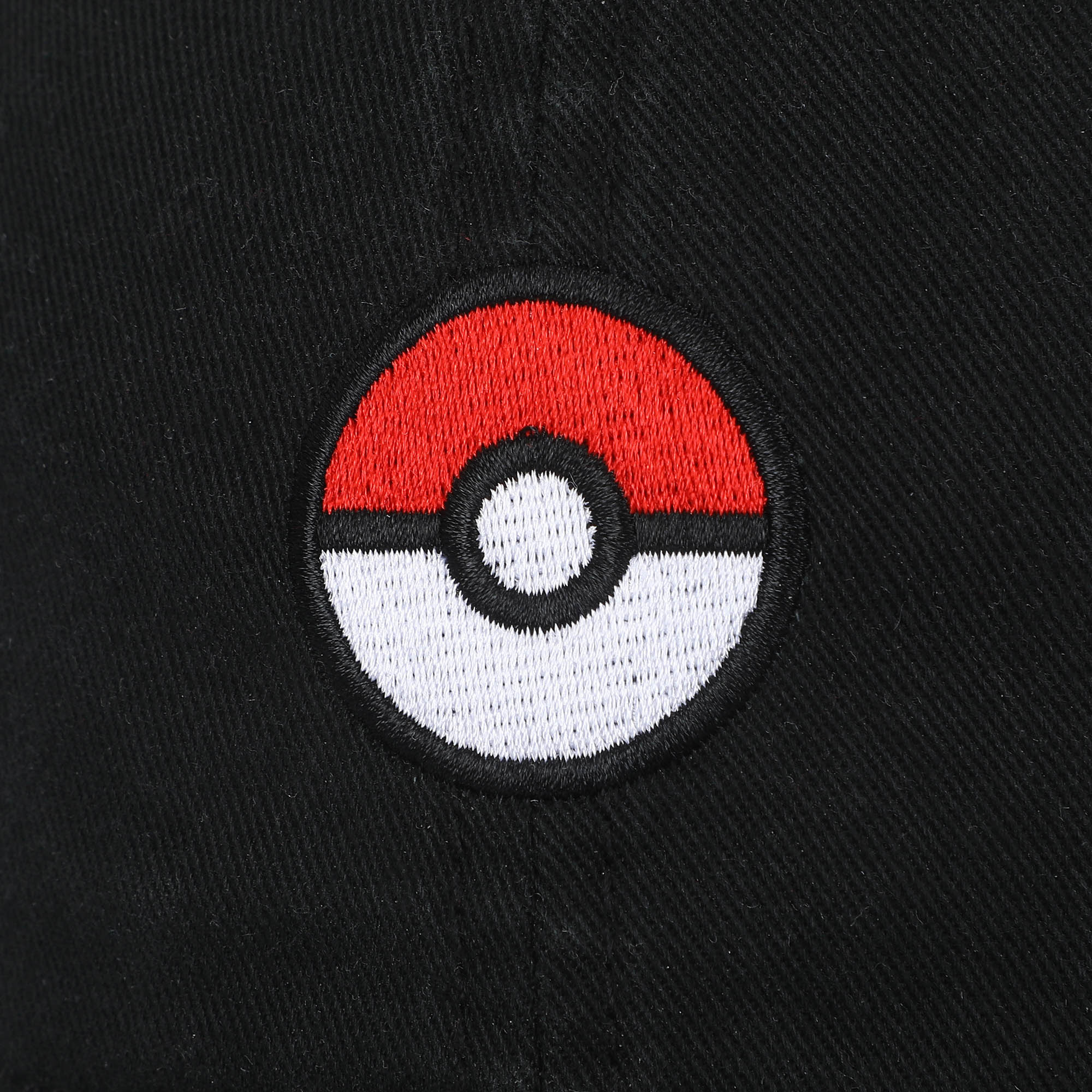 Pokemon Pokeball Black Dad Hat