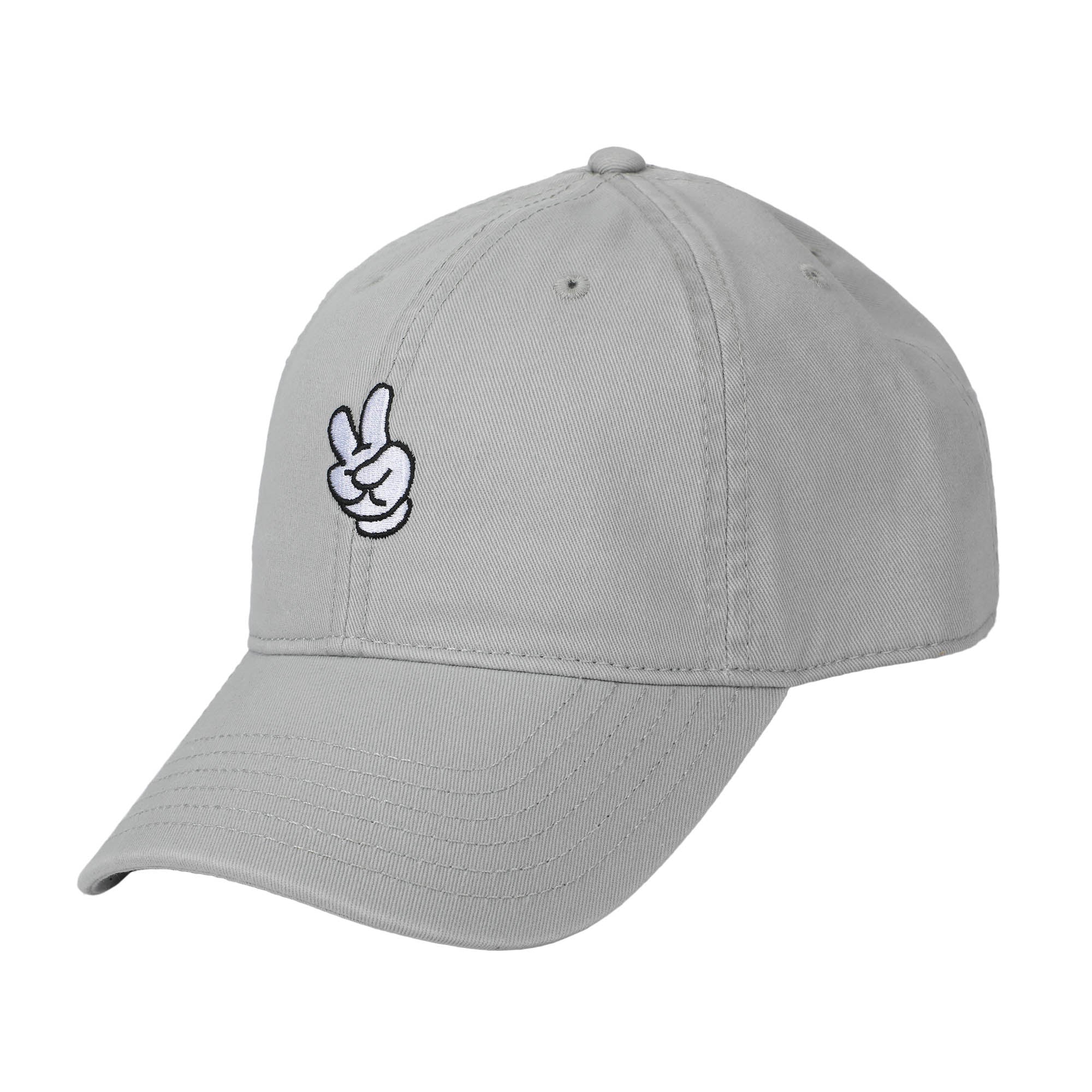 Disney Mickey Mouse Glove & Signature Gray Dad Hat