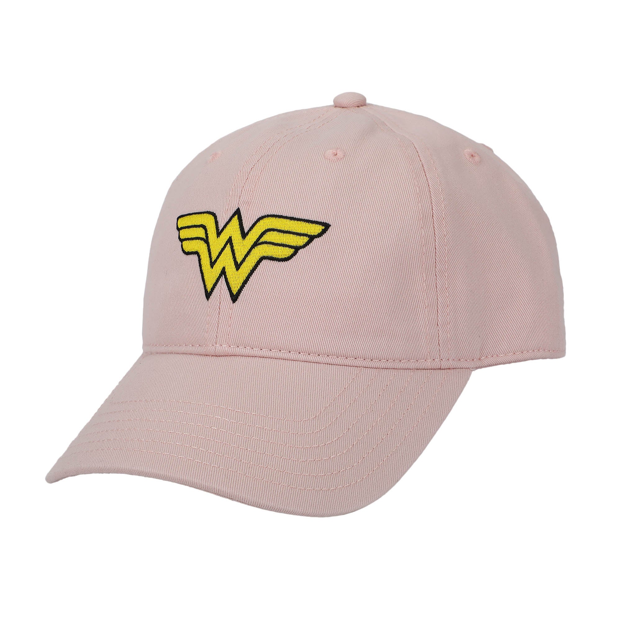 Wonder Woman Logo Light Pink Dad Hat