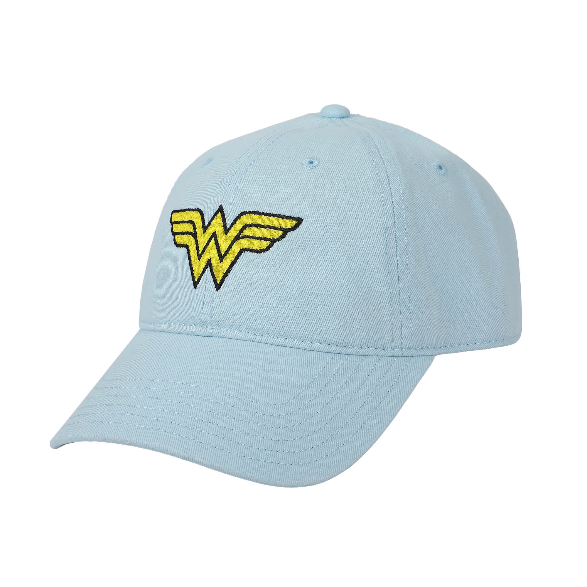 Wonder Woman Logo Light Blue Dad Hat