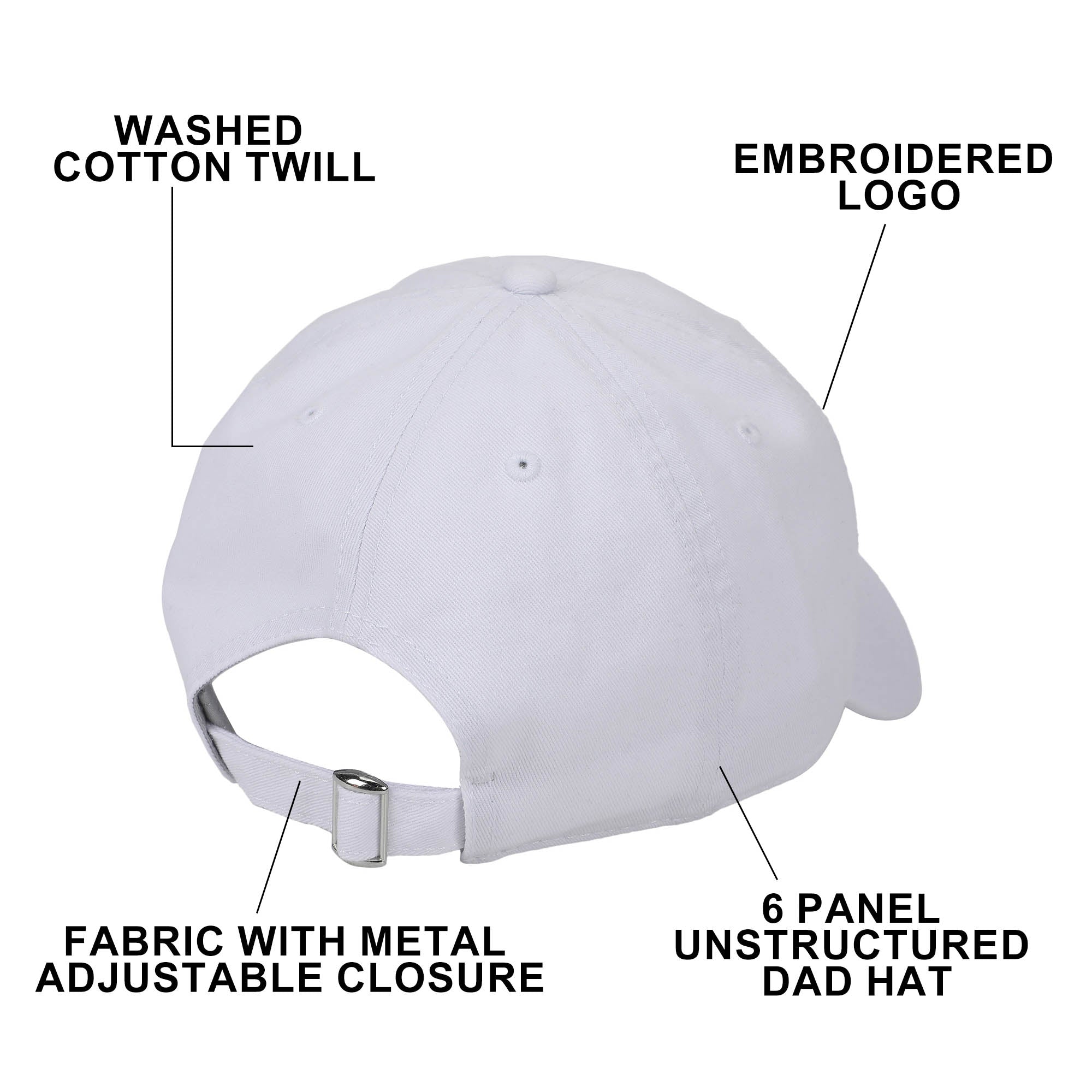 Mickey Mouse Classic White Washed Cotton Twill Dad Cap