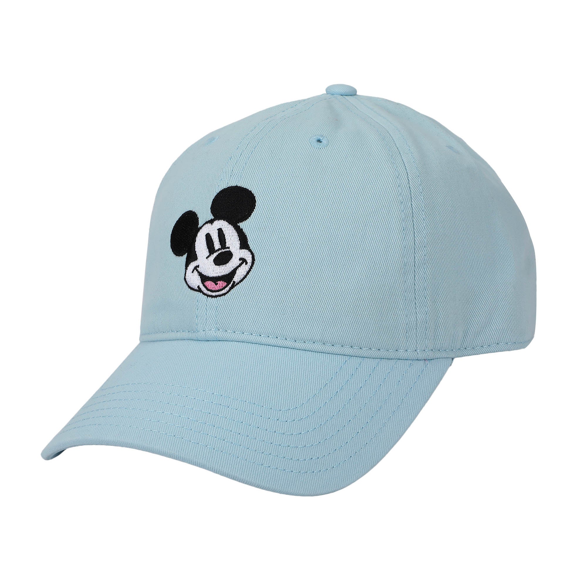 Mickey Mouse Classic Blue Washed Cotton Twill Dad Cap