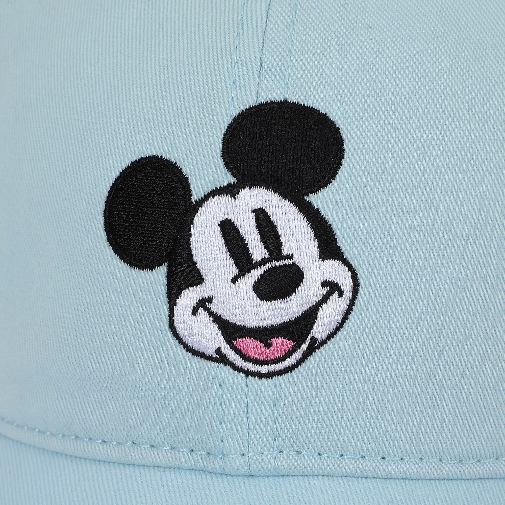 Mickey Mouse Classic Blue Washed Cotton Twill Dad Cap