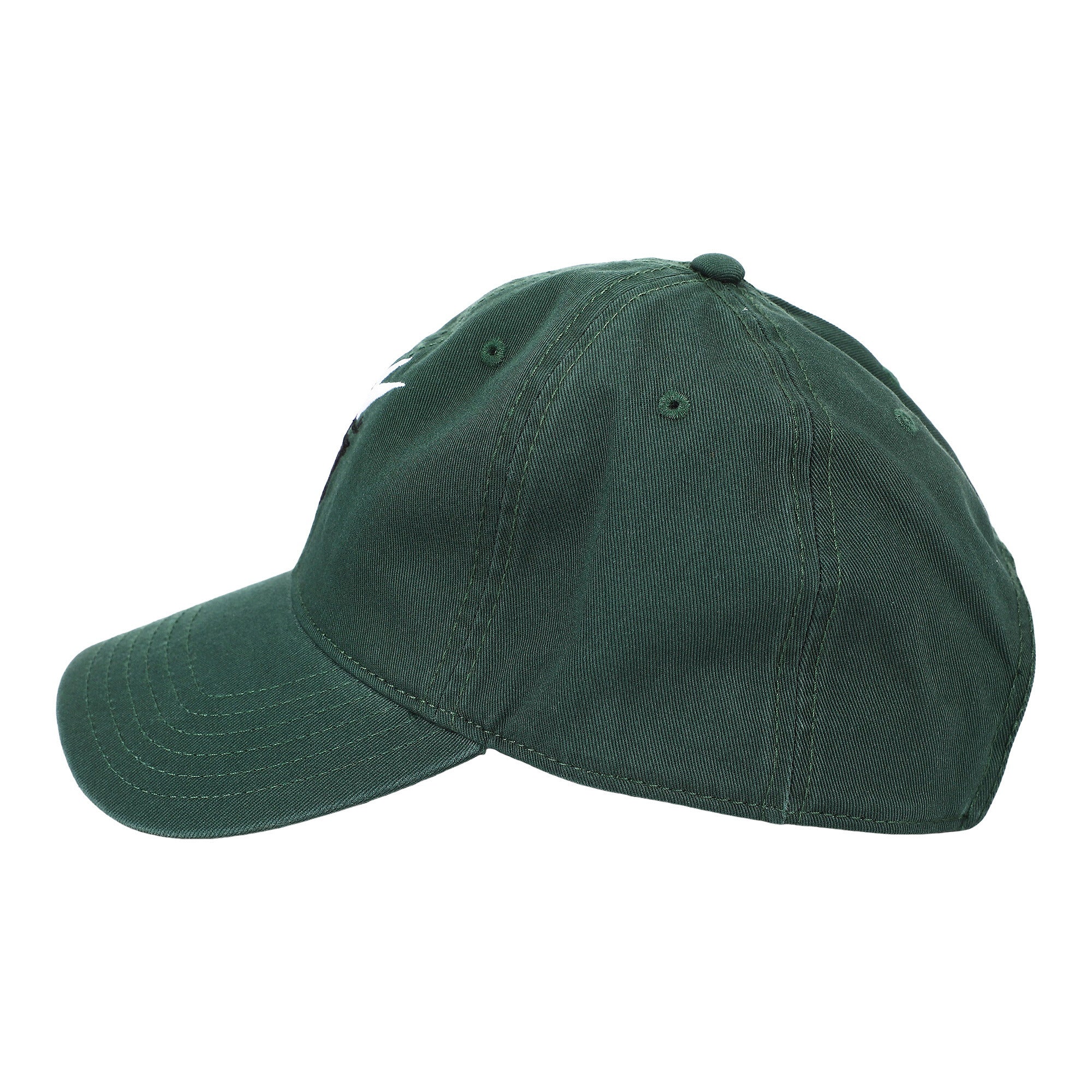 Peter Pan Flying Silhouettes Green Unstructured Baseball Cap