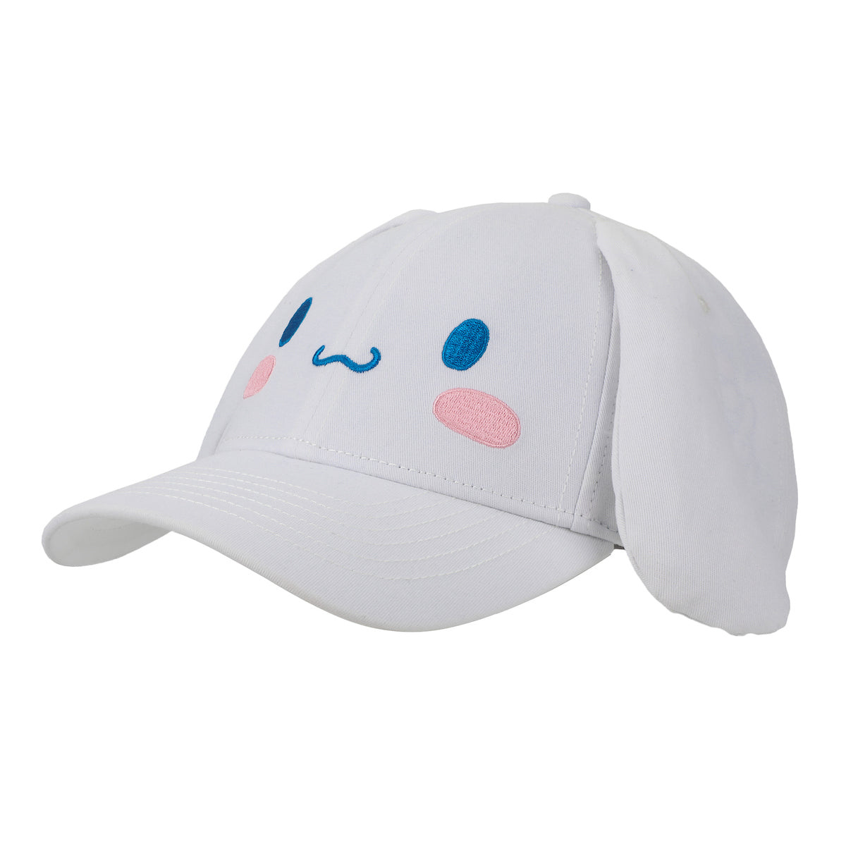 Cinnamoroll Big Face Women's White Adjustable Hat