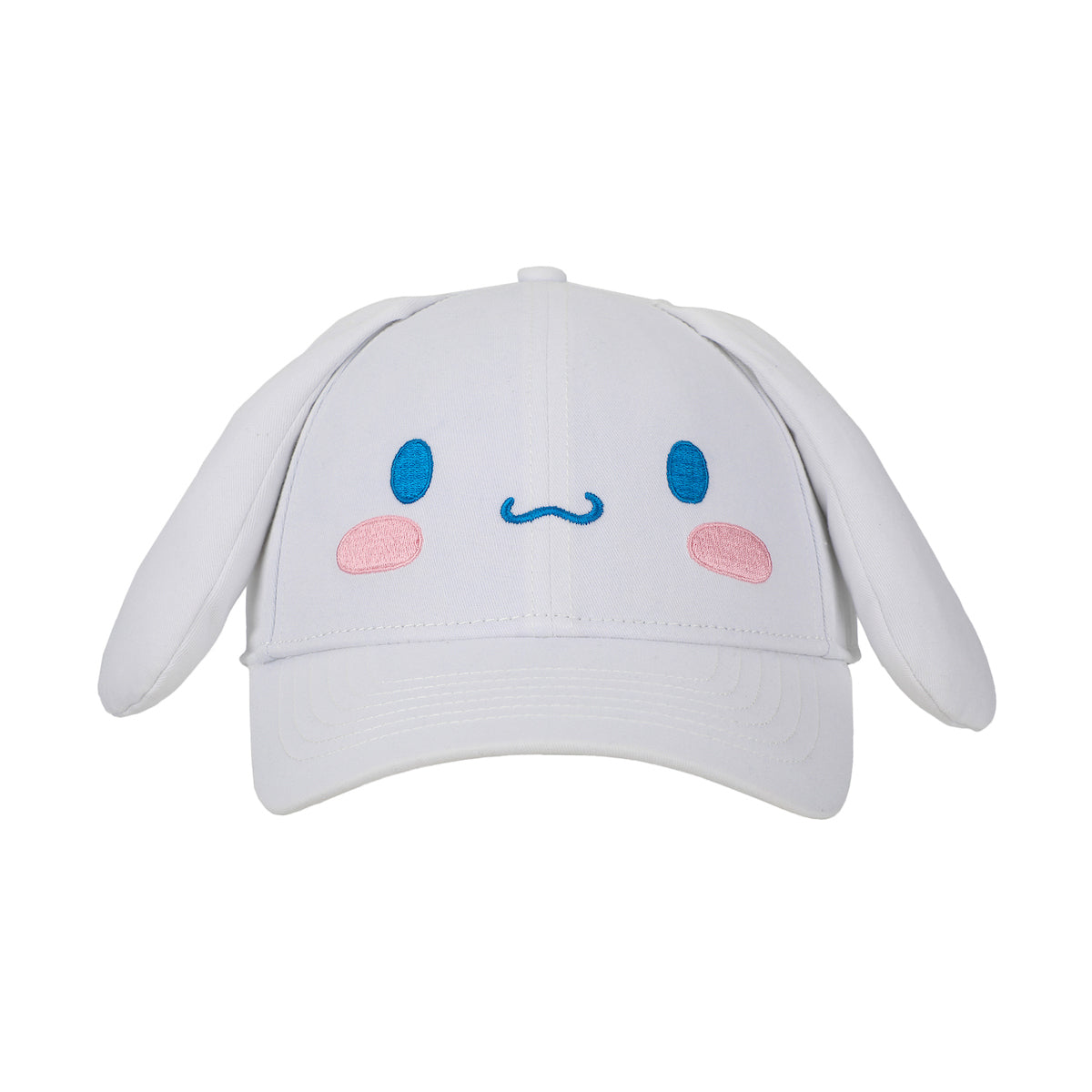 Cinnamoroll Big Face Women's White Adjustable Hat