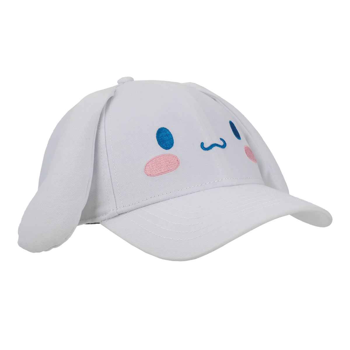 Cinnamoroll Big Face Women's White Adjustable Hat