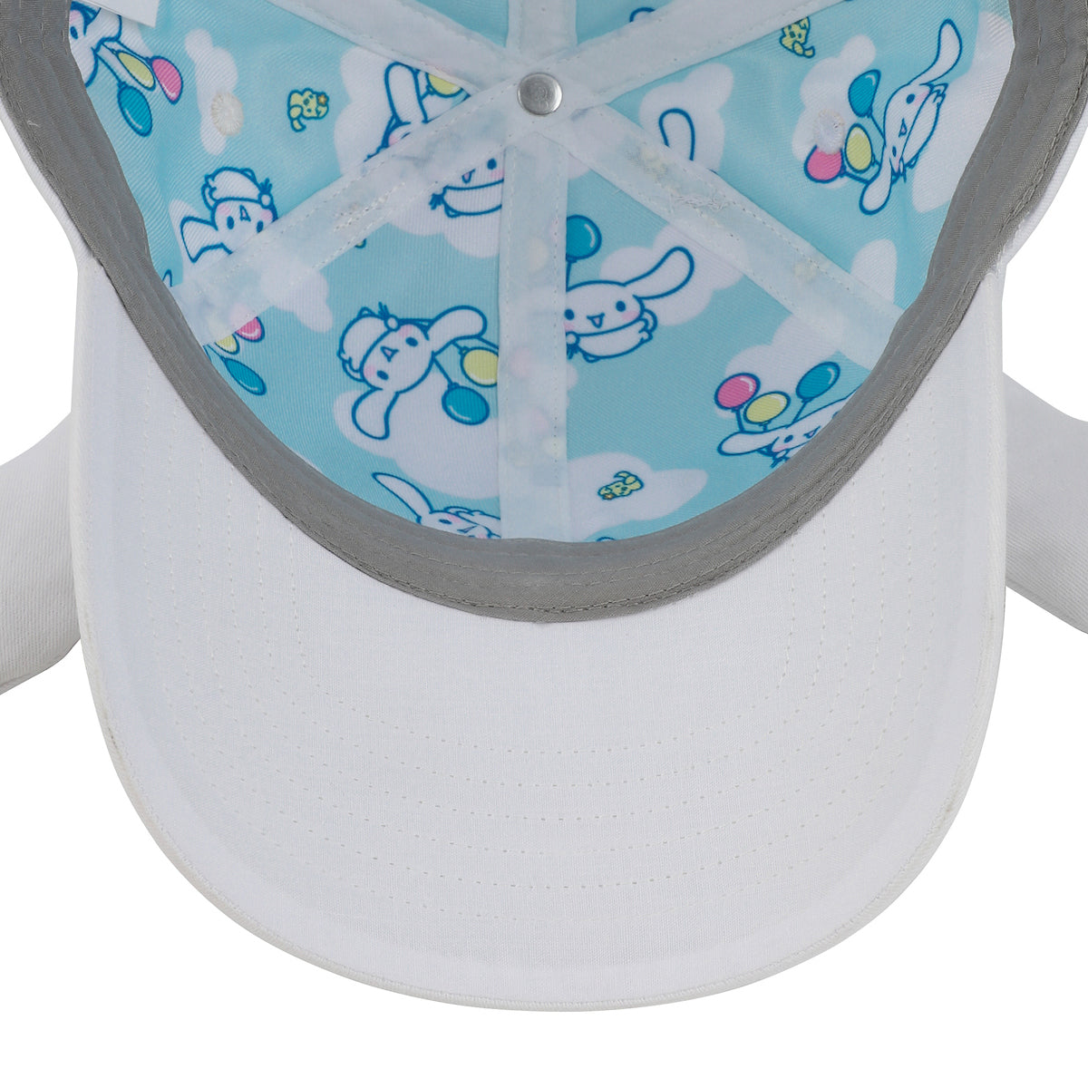 Cinnamoroll Big Face Women's White Adjustable Hat
