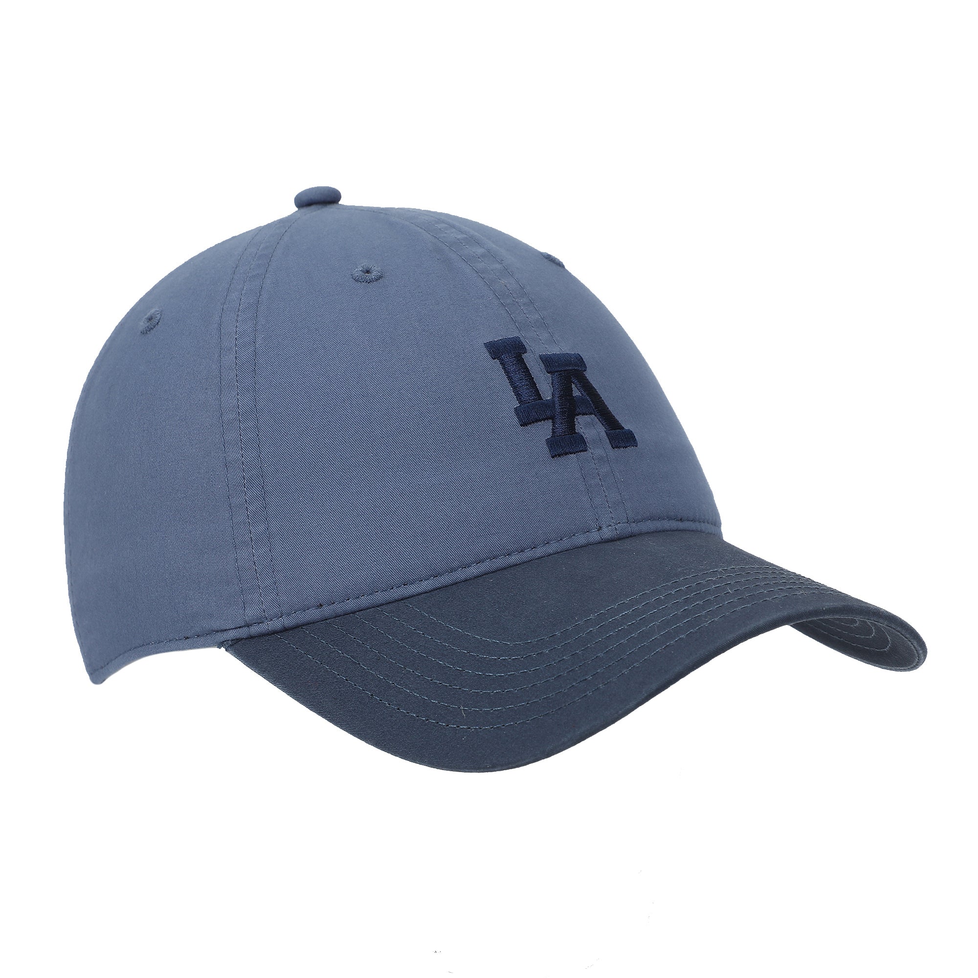 Los Angeles Two-Tone Washed Poplin Unstructured Baseball Cap
