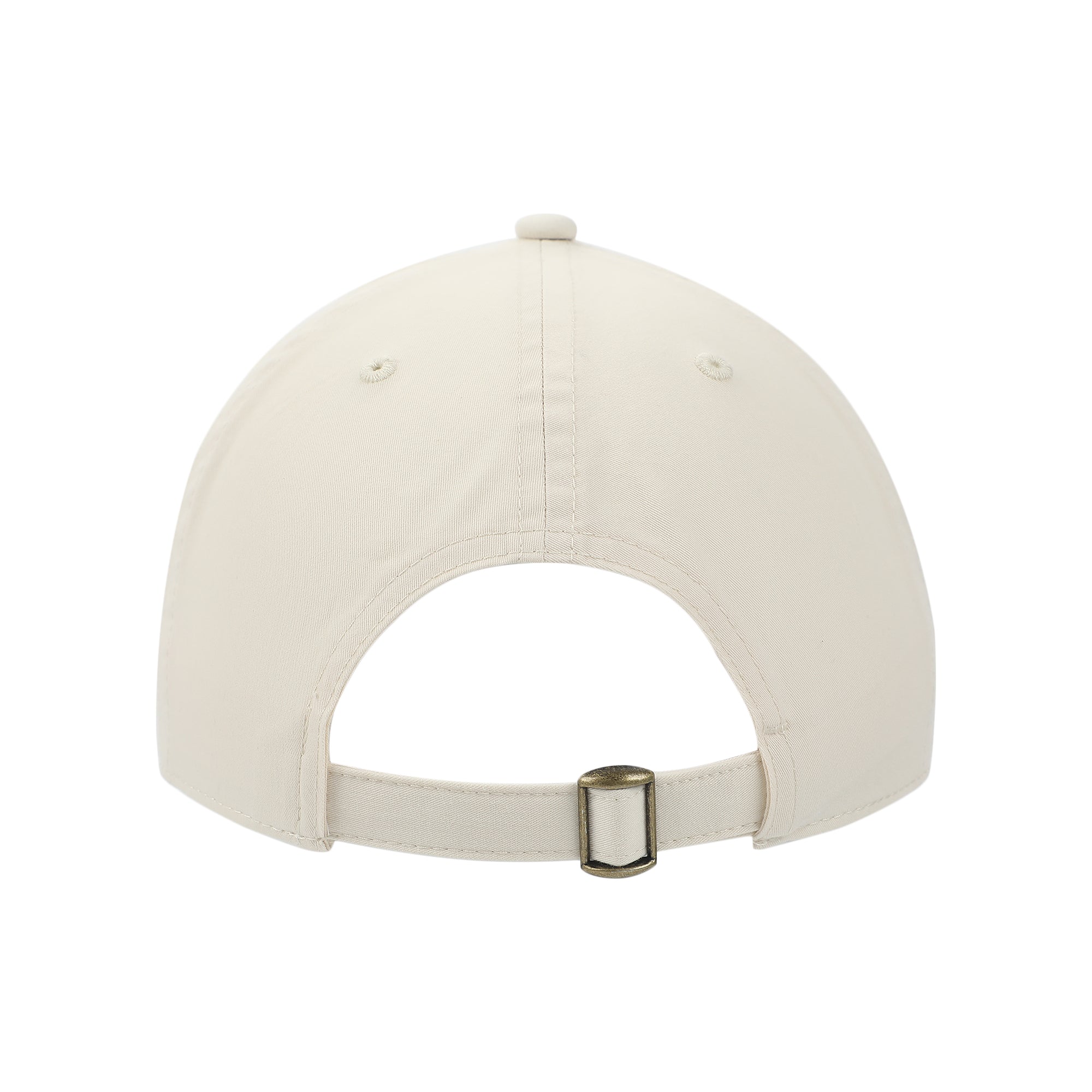 Texas Orange & White Washed Poplin Unstructured Baseball Cap