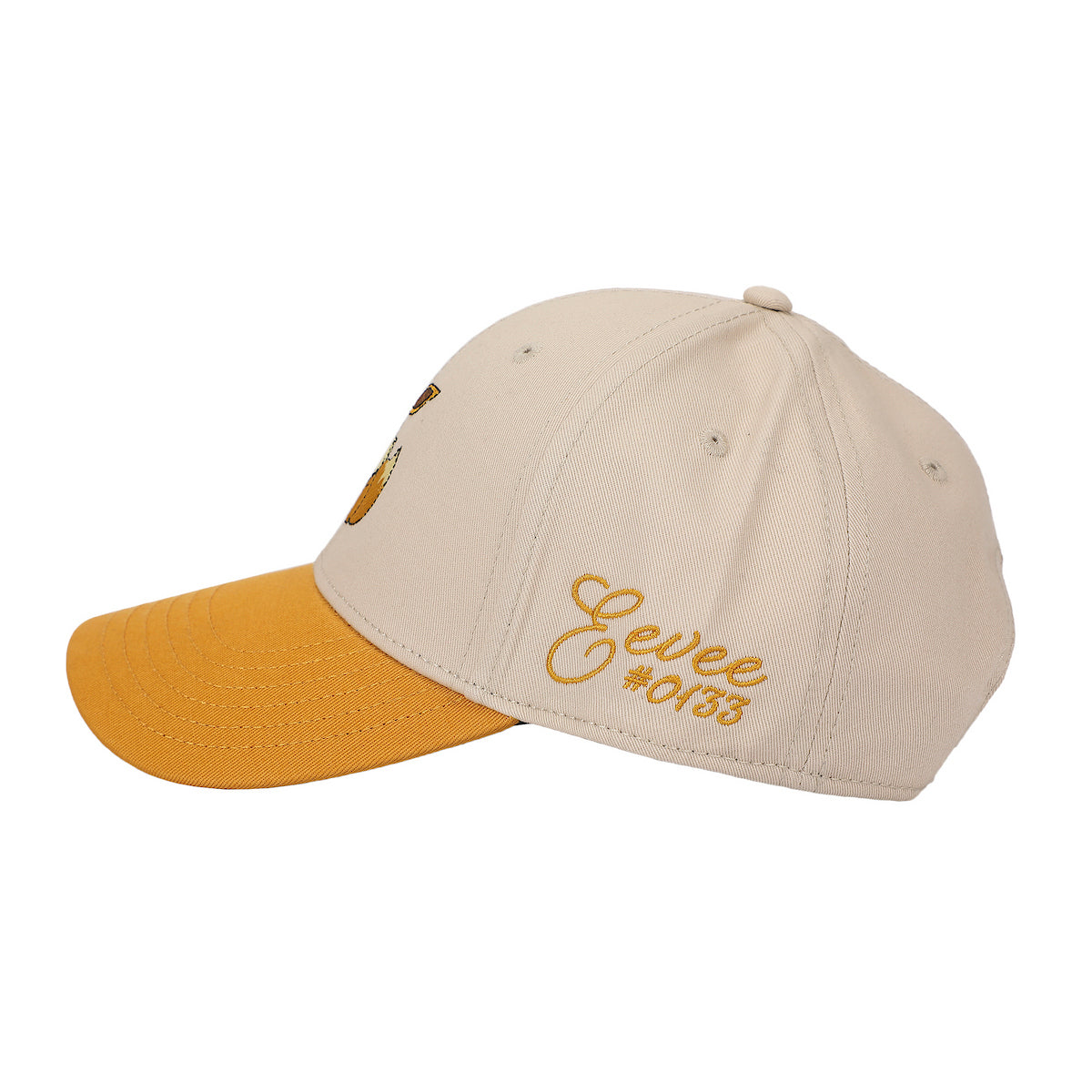 Pokemon Embroidered Eevee Adult Baseball Hat (One Size)
