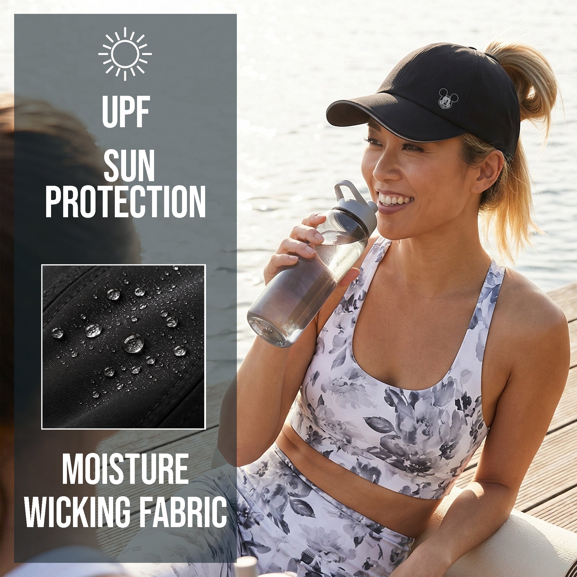 Mickey Mouse Classic Washed Cotton Twill Dad Cap