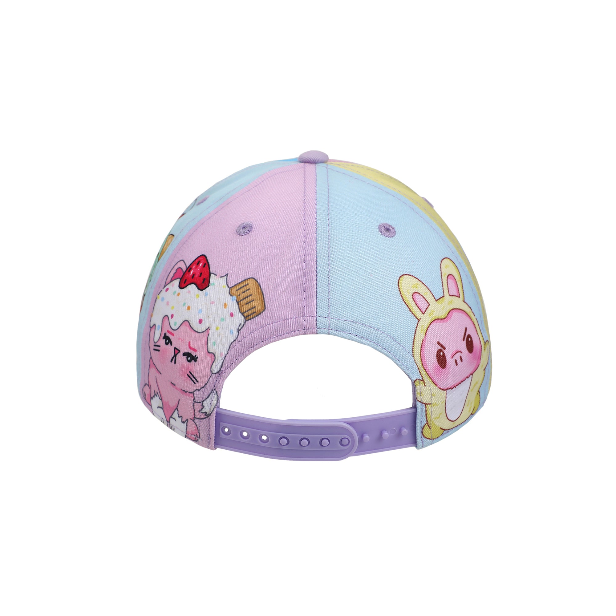 Moriah Elizabeth Animal Character Panels Youth Colorblock Traditional Adjustable Hat