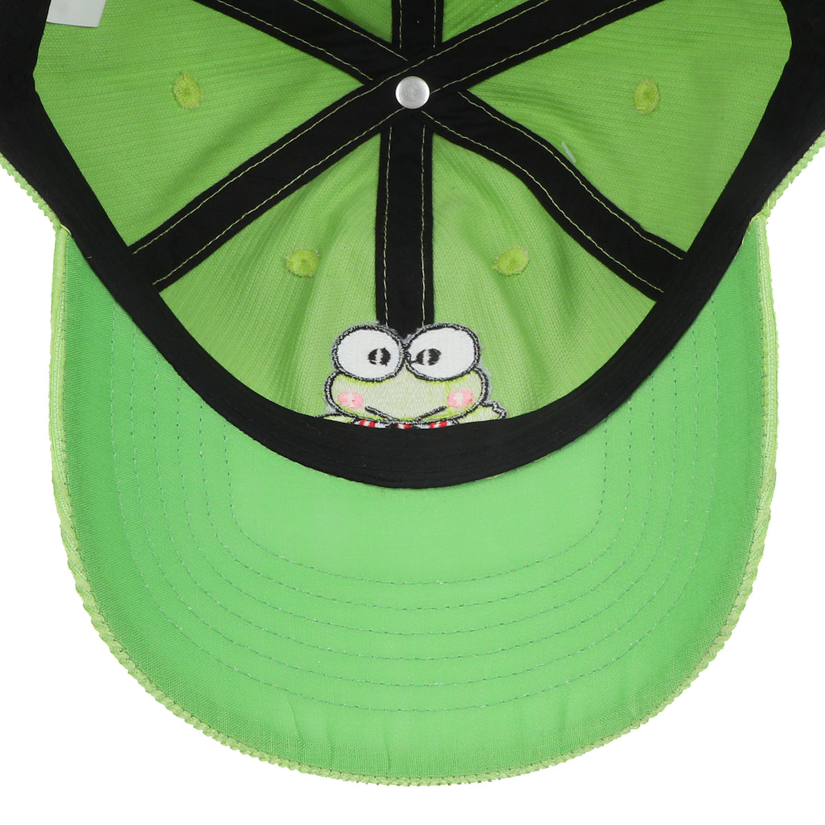 Keroppi Green Corduroy Hat