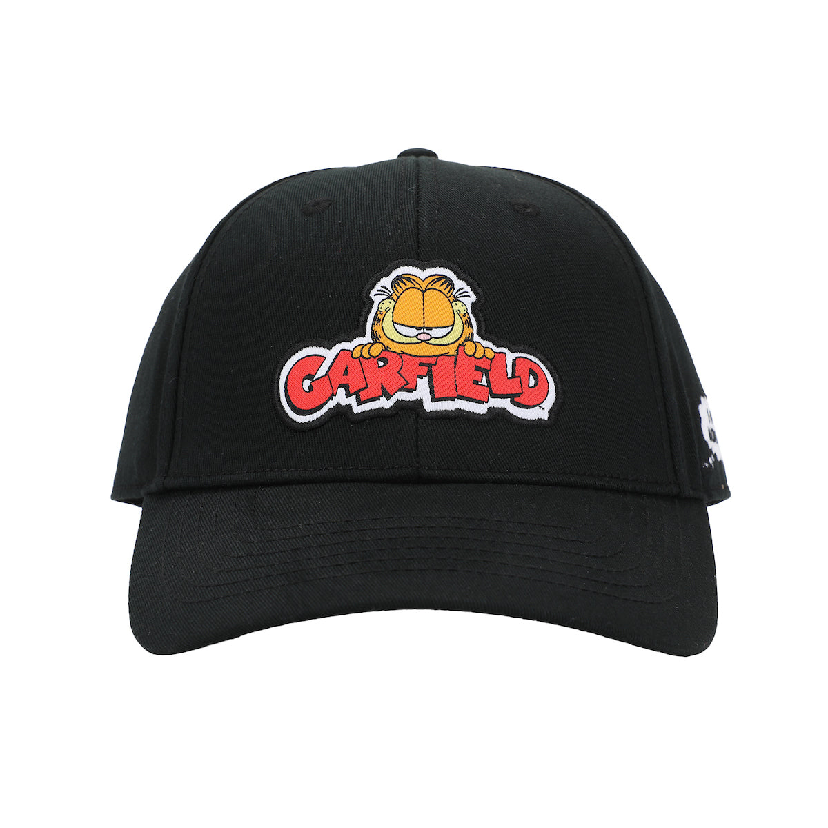 Garfield Character Logo Black Baseball Cap