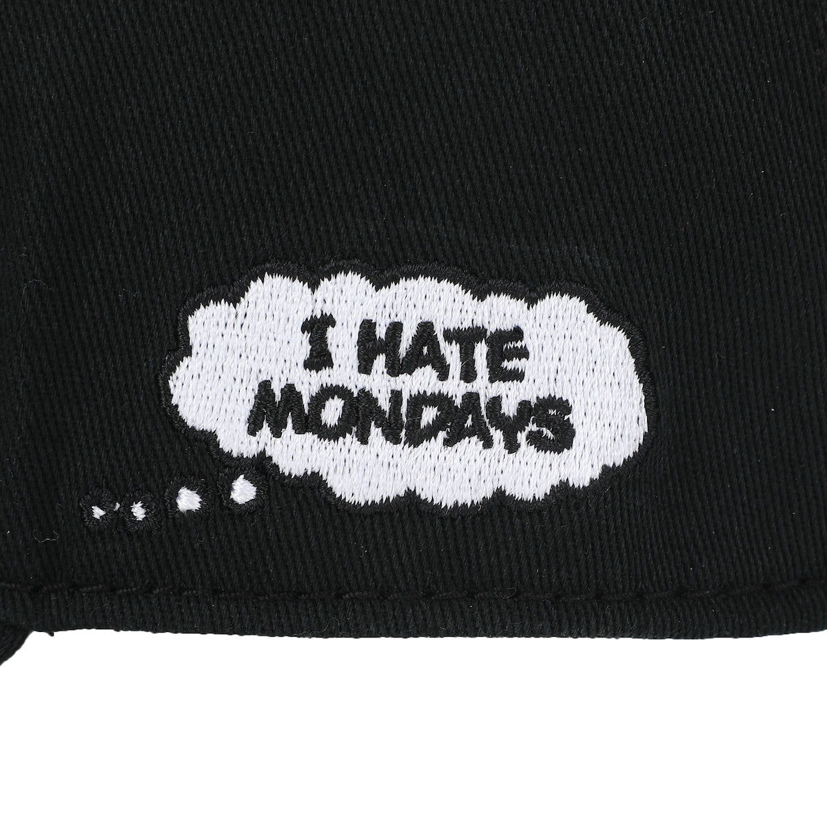 Garfield Character Logo Black Baseball Cap