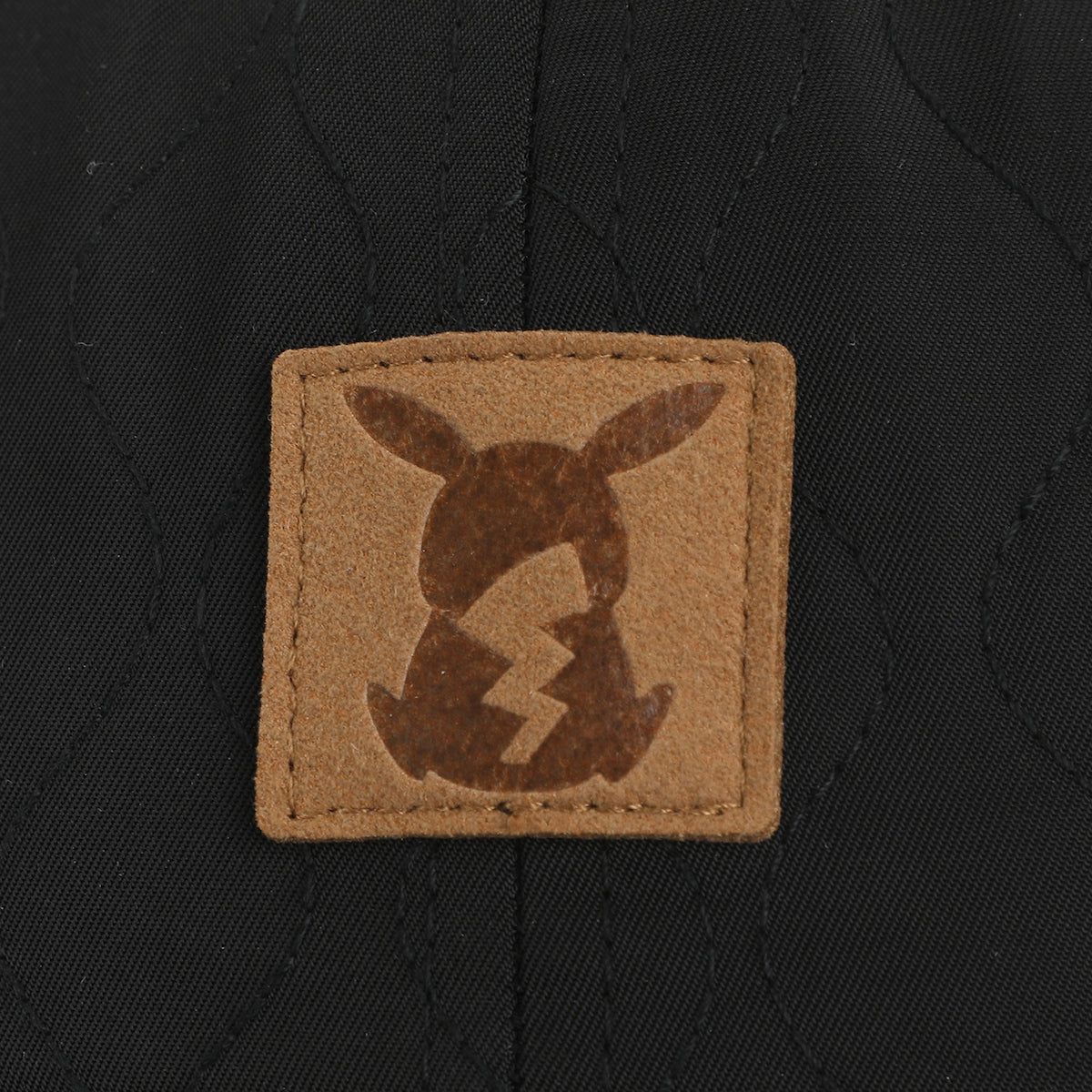 Pokemon Pikachu Debossed Leather Patch Hat (56cm)