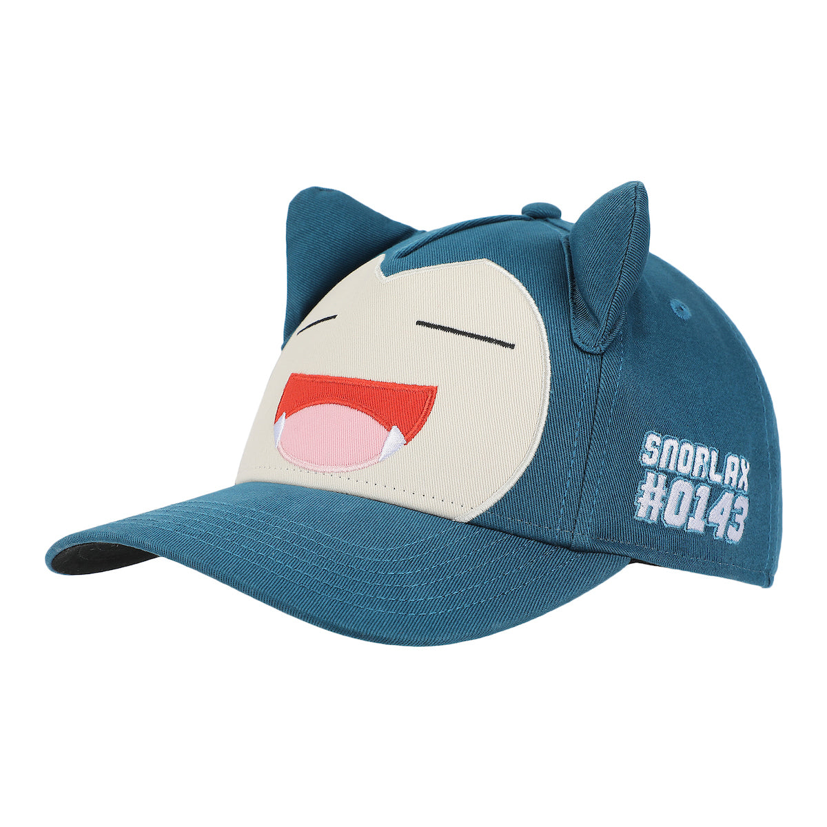 Pokémon Big Face Snorlax Adult Blue Traditional Adjustable Hat