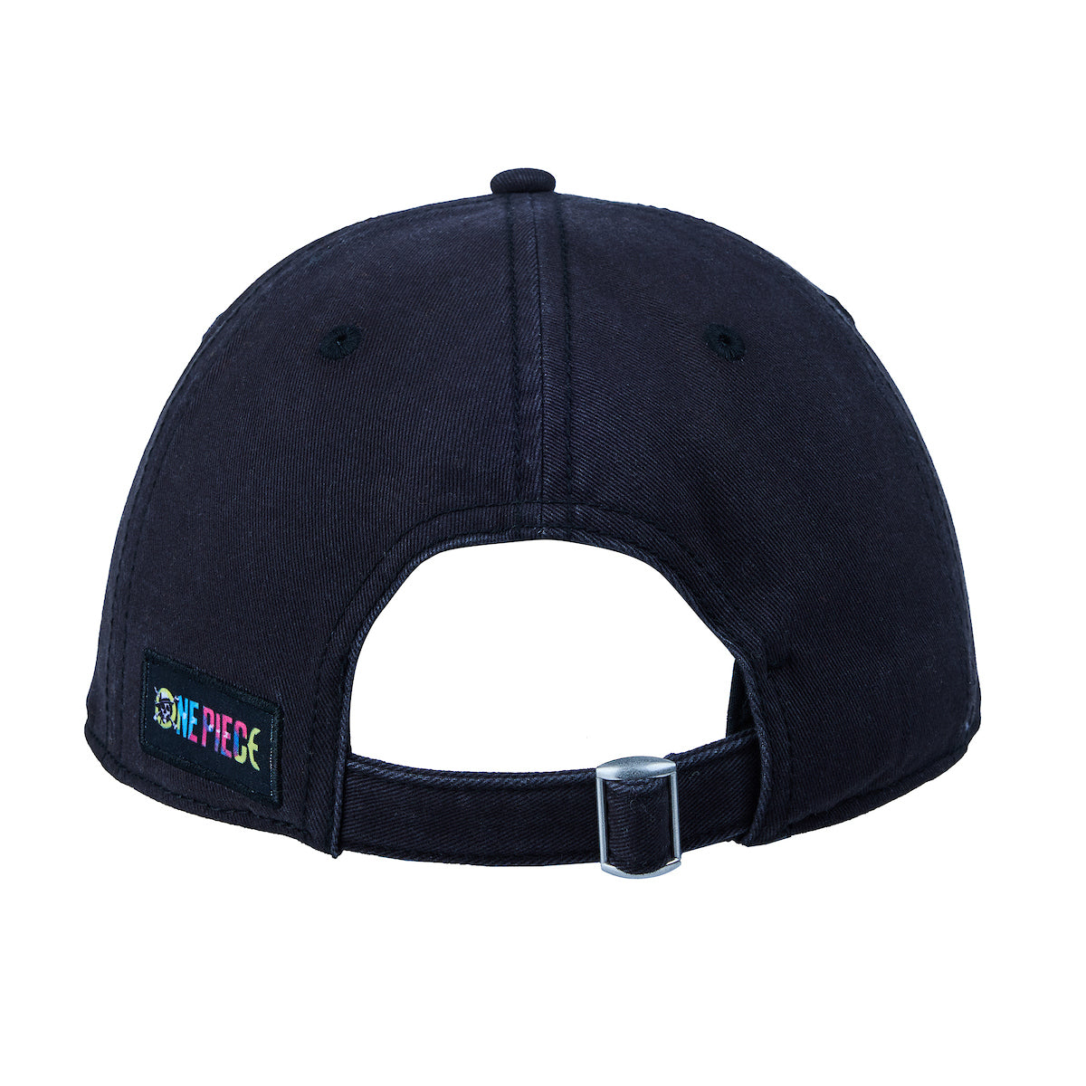 One Piece Live Action Straw Hat Pirates Logo Adult Black Unstructured Baseball Cap