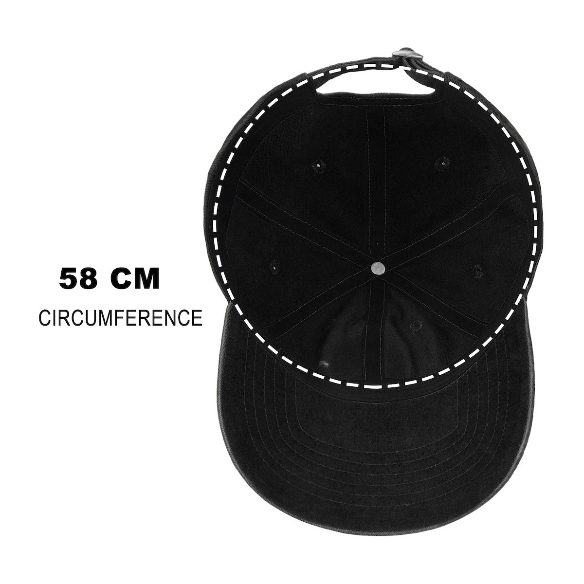 One Piece Live Action Straw Hat Pirates Logo Adult Black Unstructured Baseball Cap