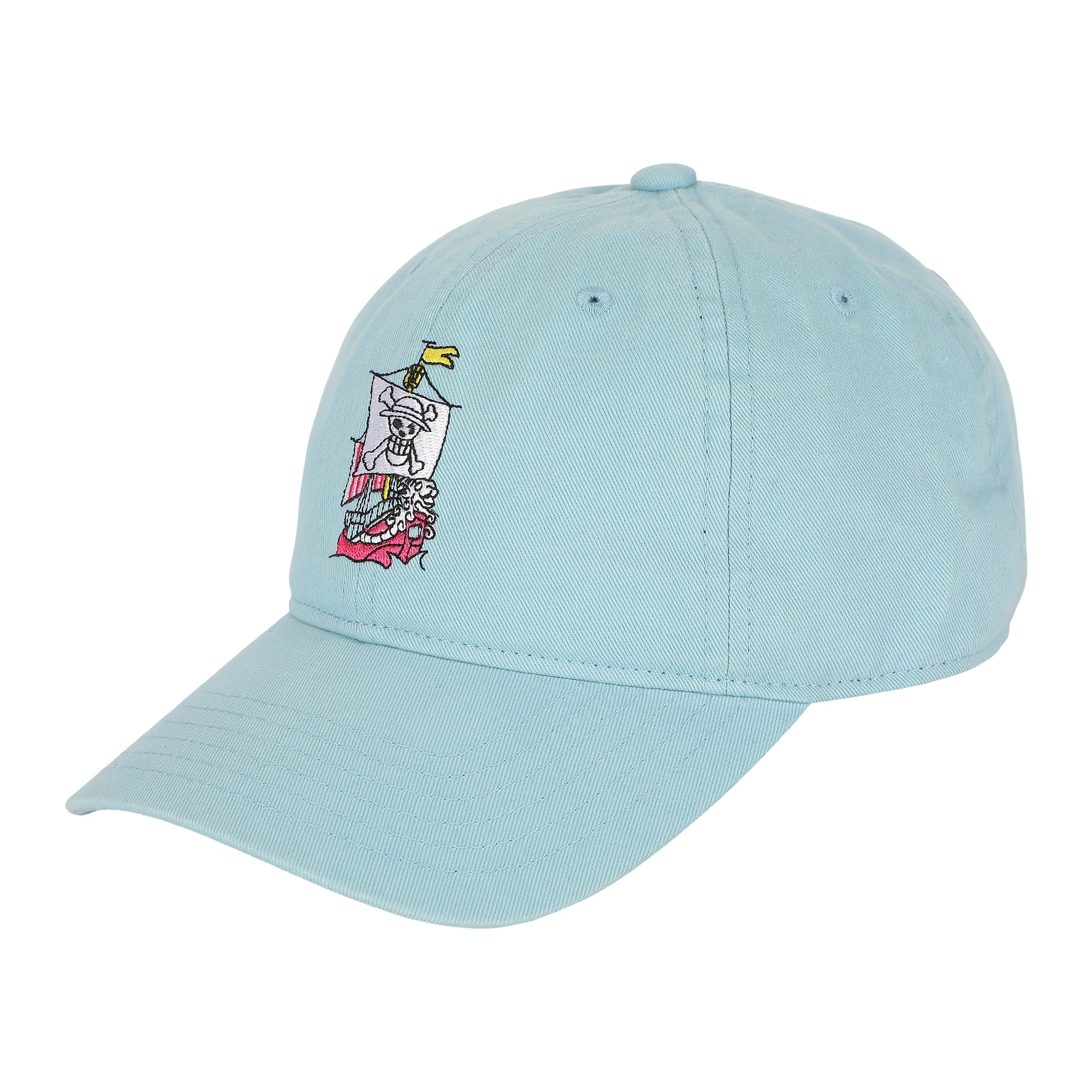 One Piece (Live Action) Going Merry Embroidery Cotton Twill B23 Dad Hat Unstructured Baseball Cap