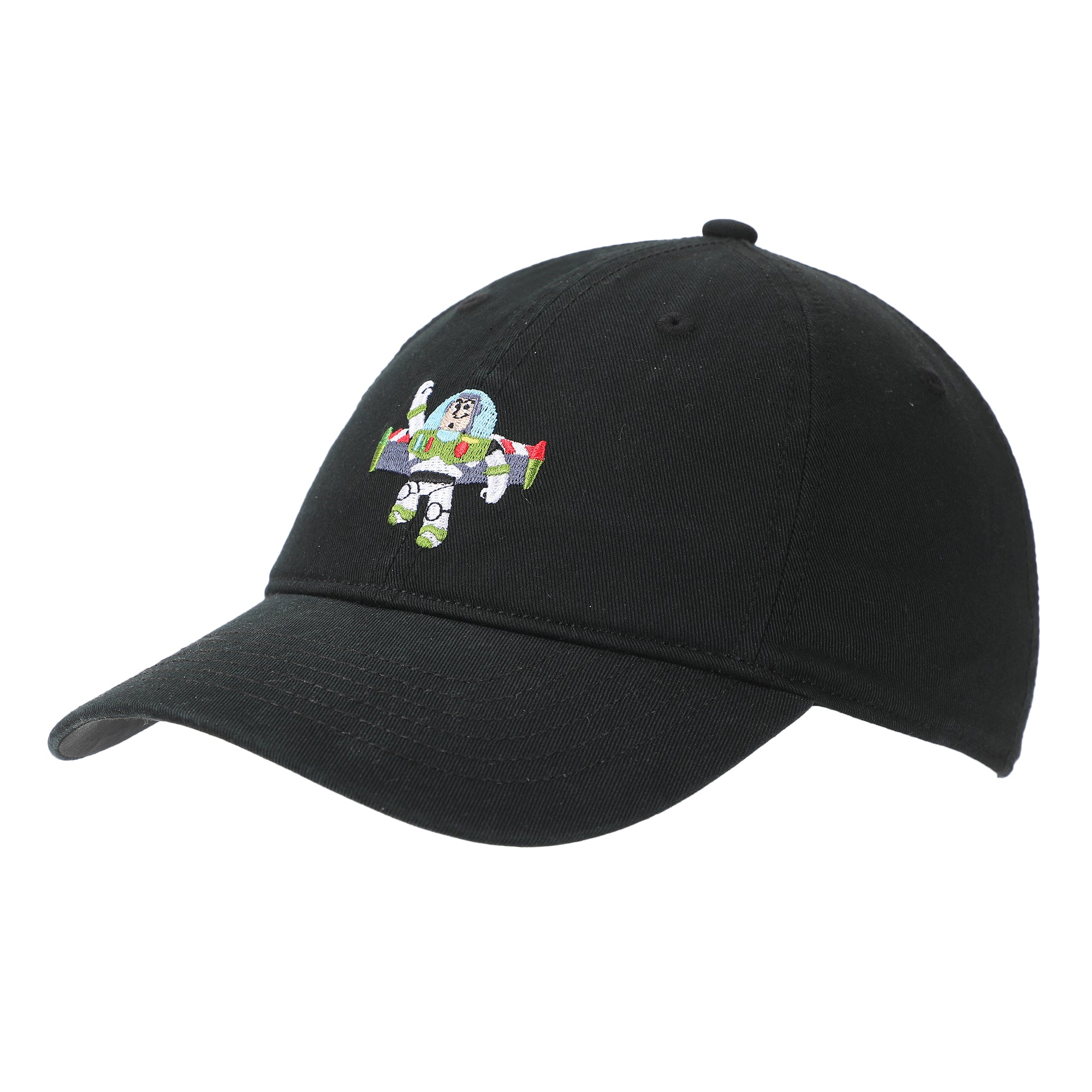Toy Story Buzz Lightyear Men's Black Unstructured Baseball Cap