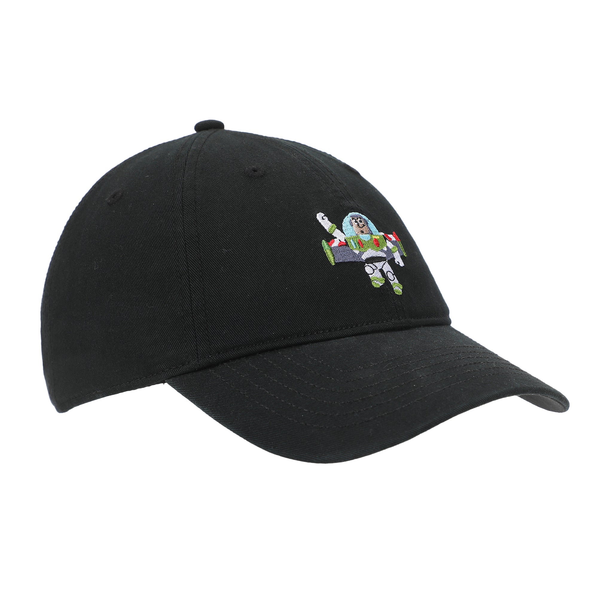 Toy Story Buzz Lightyear Men's Black Unstructured Baseball Cap