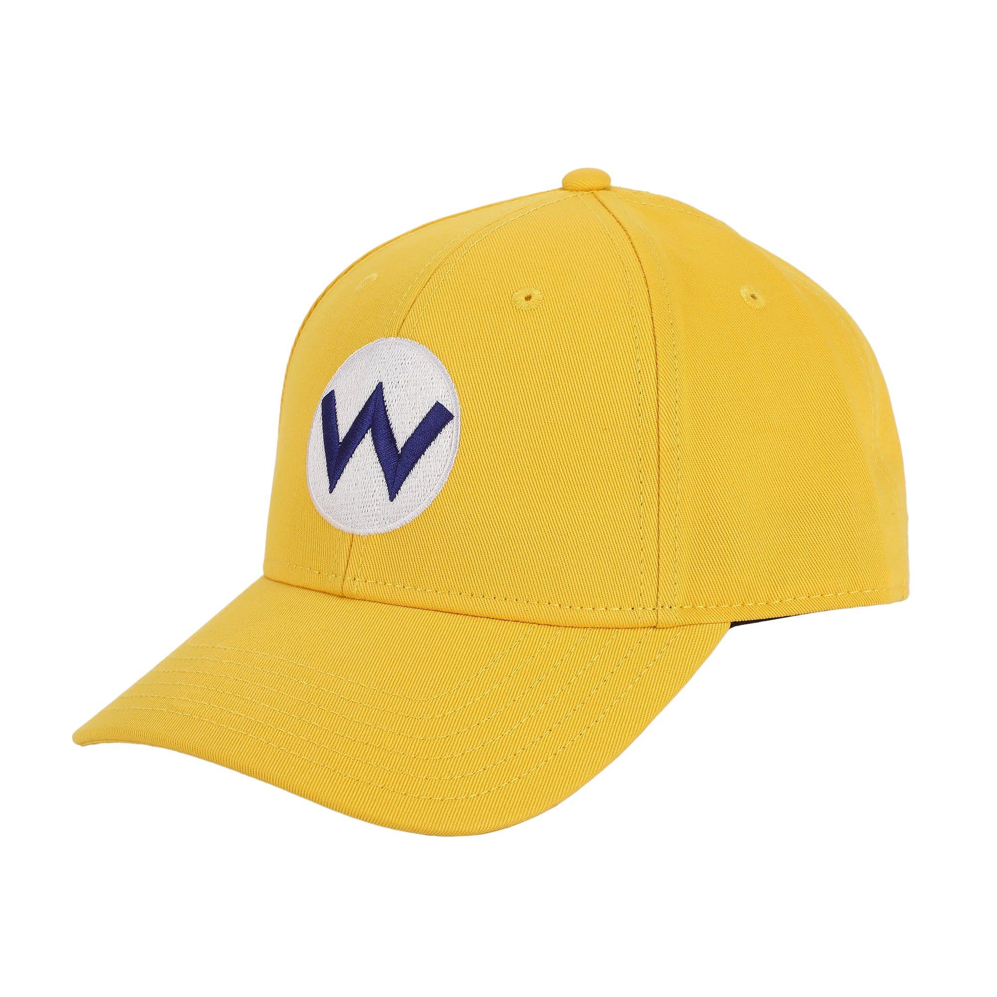 Super Mario Wario Embroidery Cotton Twill B2 Structured Baseball Cap Traditional Adjustable