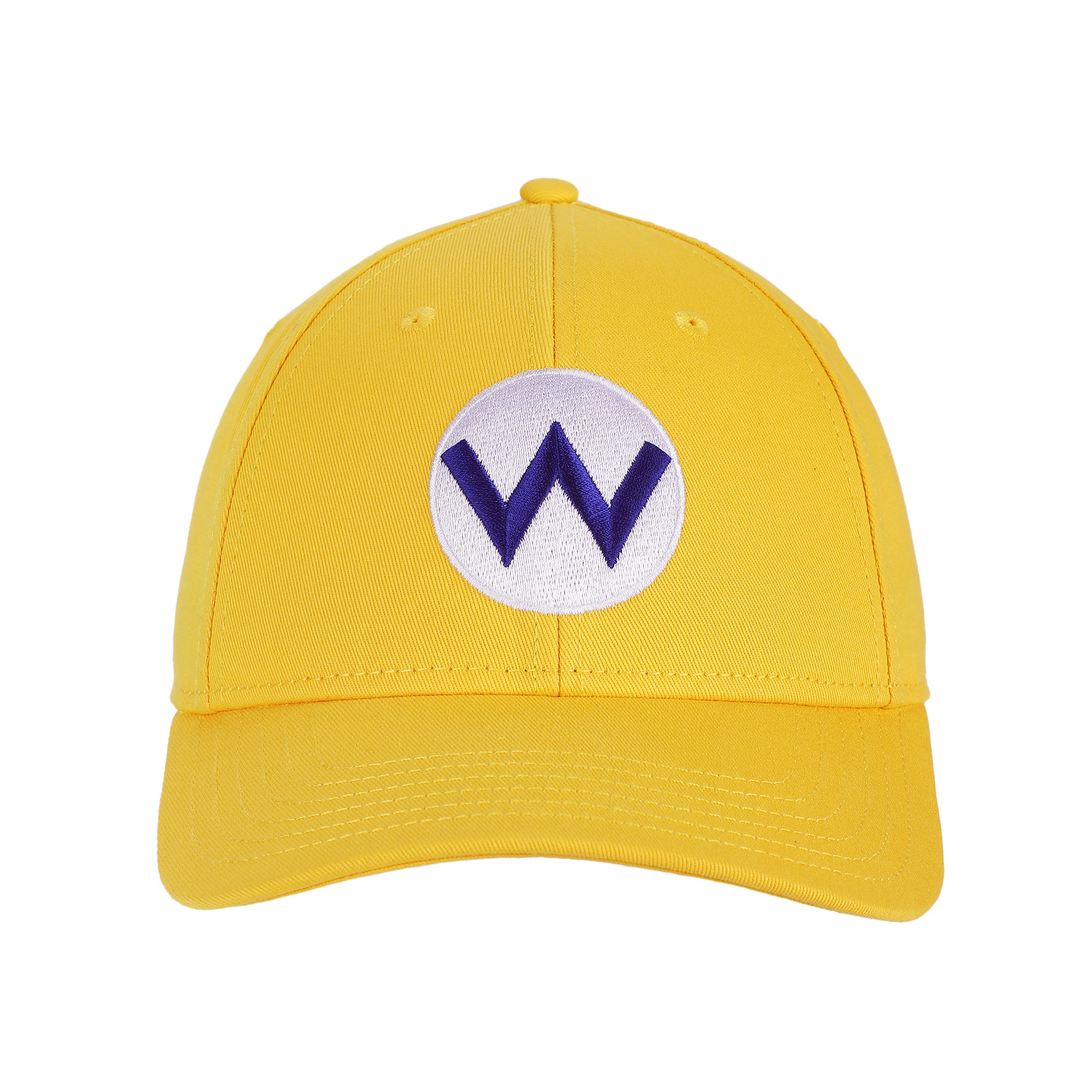 Super Mario Wario Embroidery Cotton Twill B2 Structured Baseball Cap Traditional Adjustable