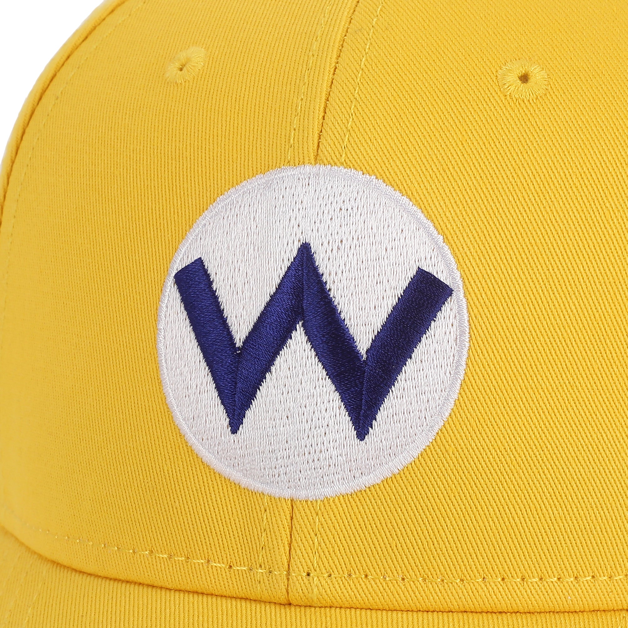 Super Mario Wario Embroidery Cotton Twill B2 Structured Baseball Cap Traditional Adjustable