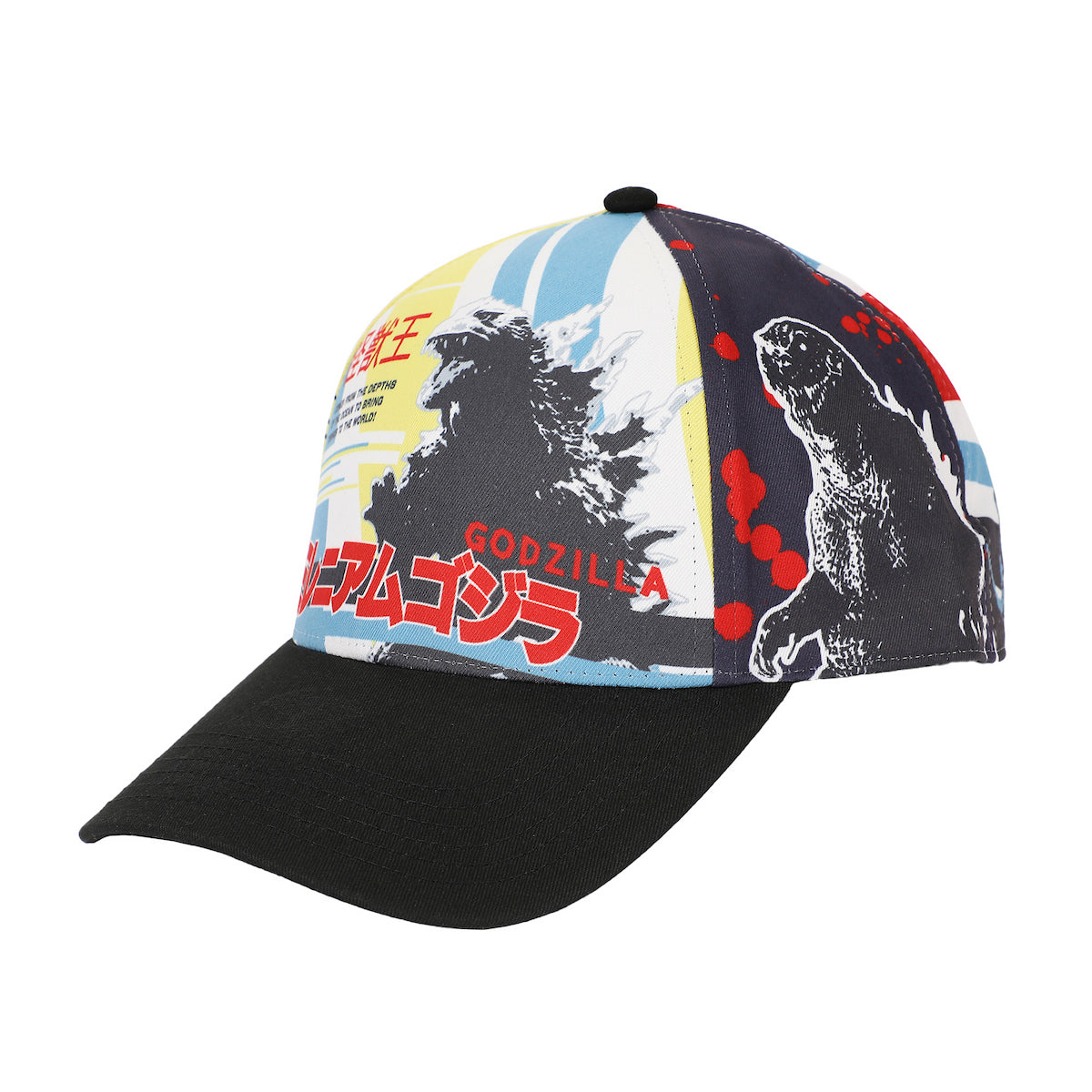 Godzilla Kanji All-Over Print Adult Baseball Cap
