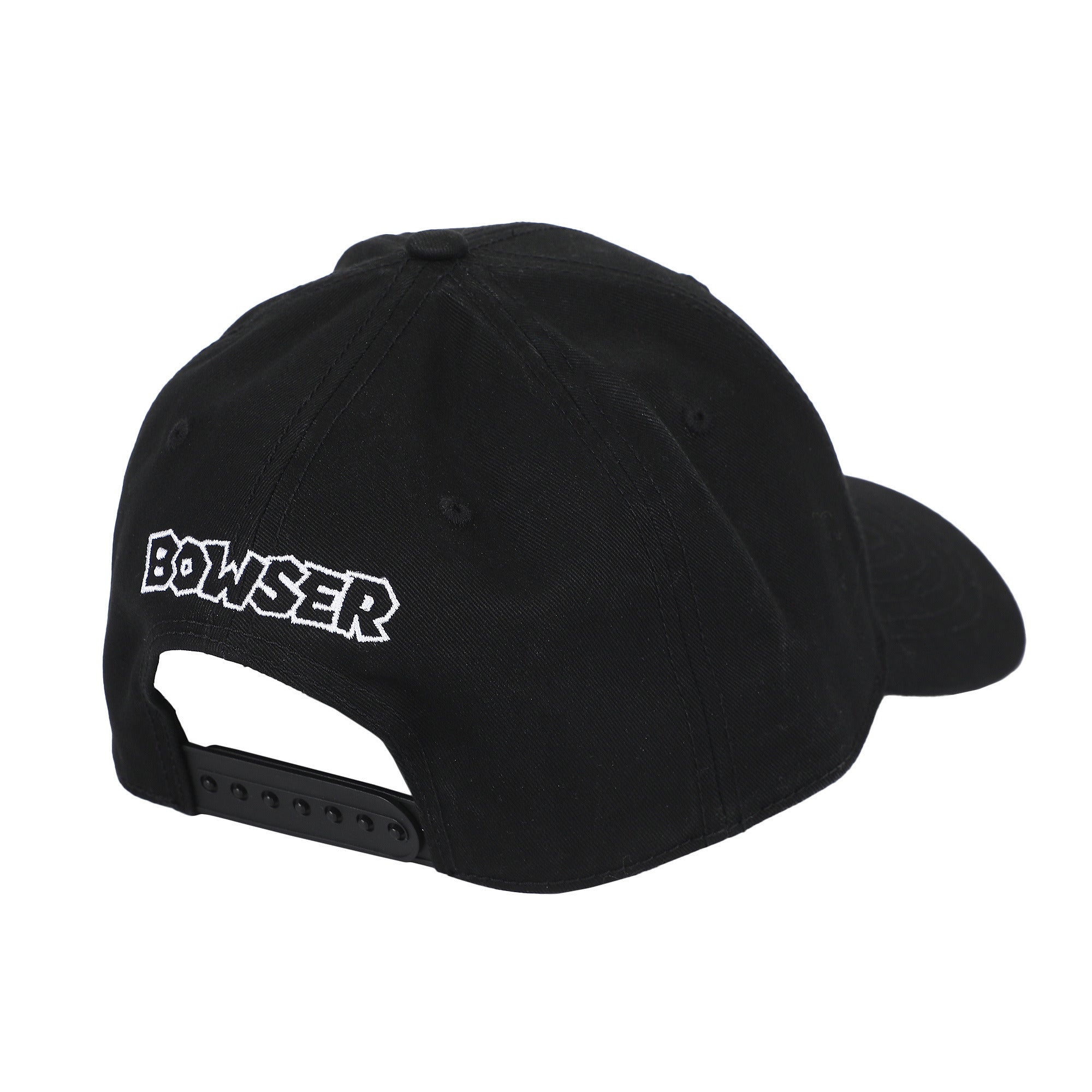 Super Mario Bros Bowser Black Structured Baseball Cap