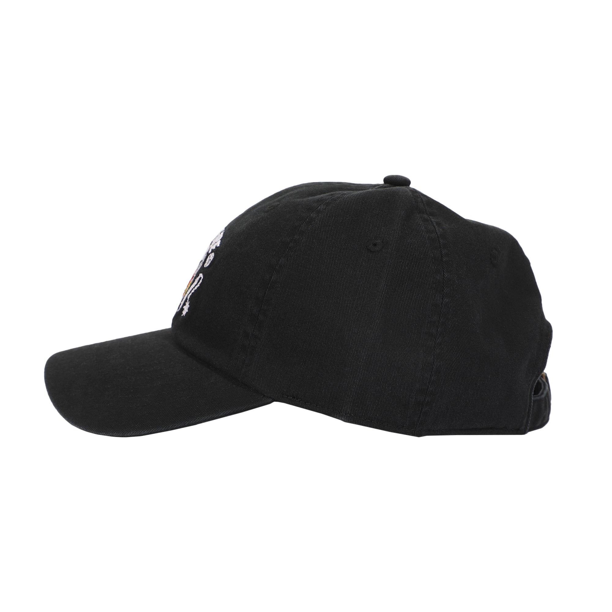 Stranger Things Hellfire Club Black Unstructured Baseball Cap