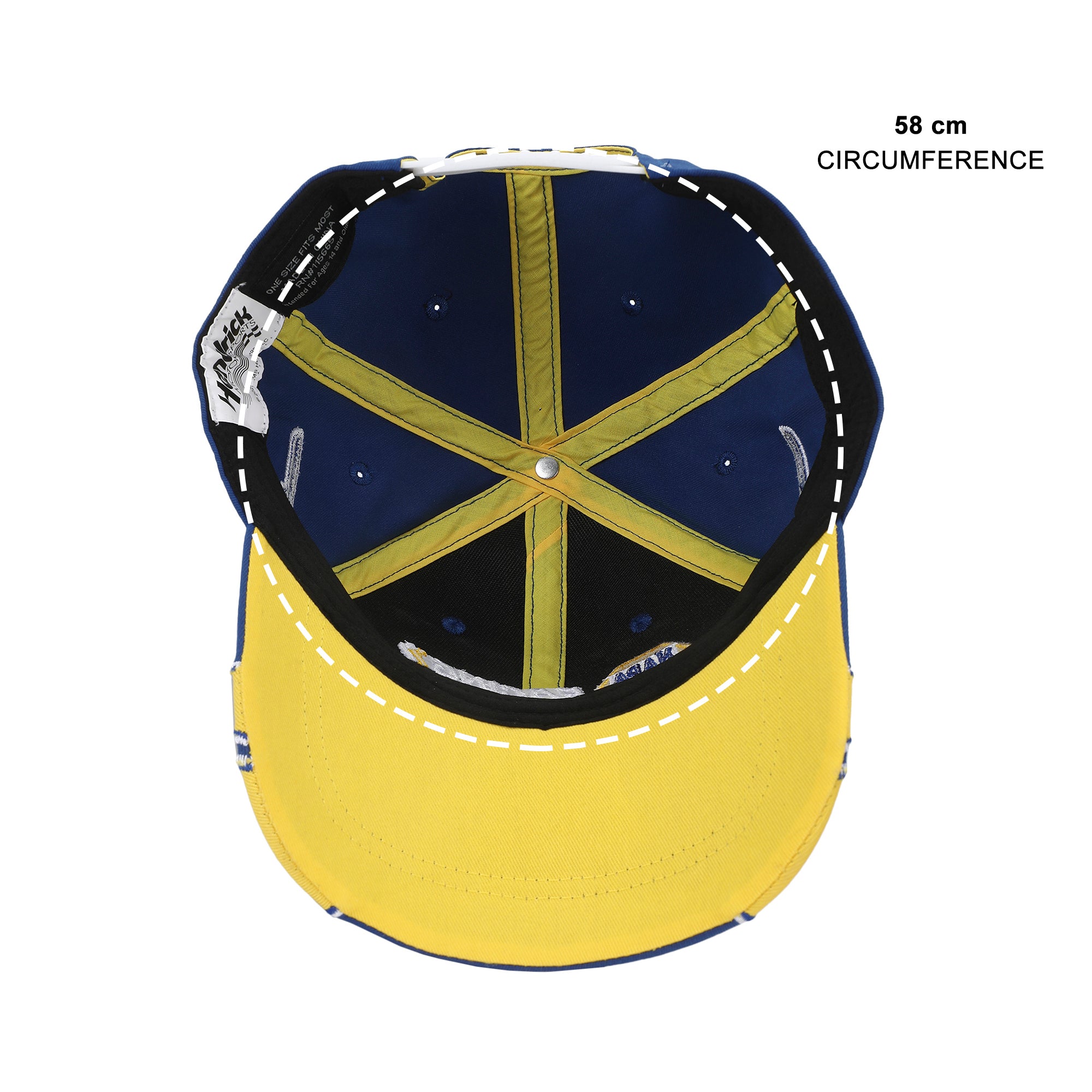 Hendrick Chase Elliott 9 Blue & Yellow Structured Baseball Cap