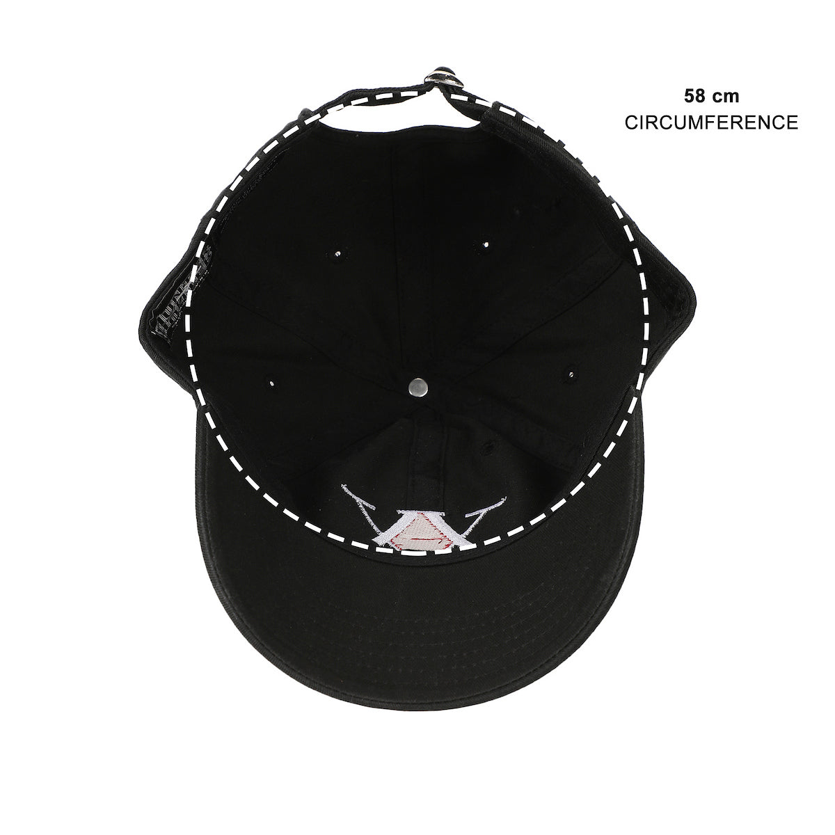 Hunter X Hunter Embroidered Logo Black Unstructured Baseball Cap