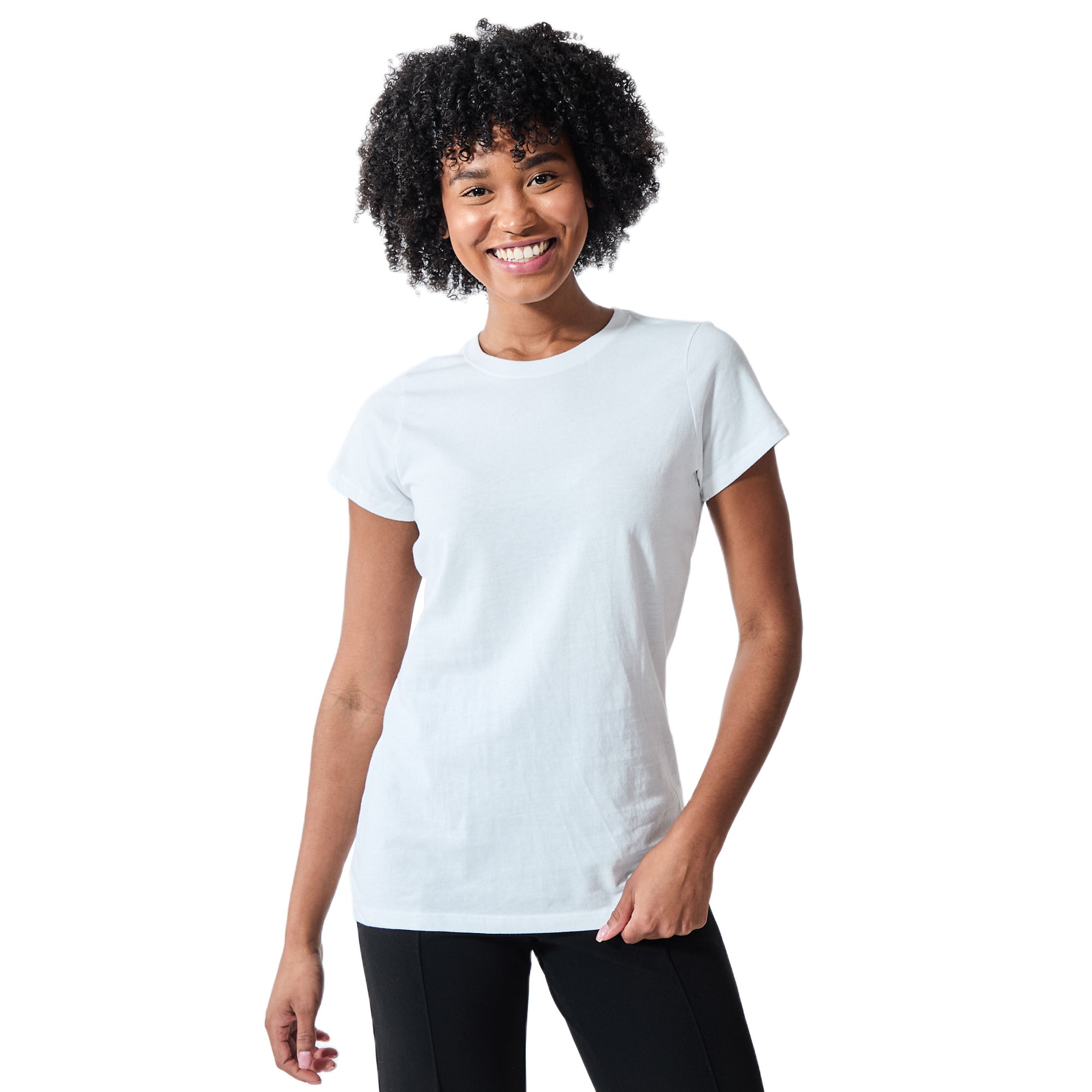 NFLPA J. Allen 17 Women's White Crew Neck Short Sleeve T-shirt