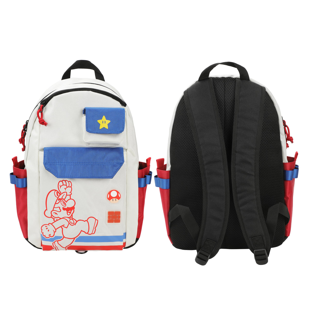 Super Nintendo World White Pixel Print Mini Backpack Super Mario™ 3D World Mini Backpack - Merchandise - Nintendo  main image 3