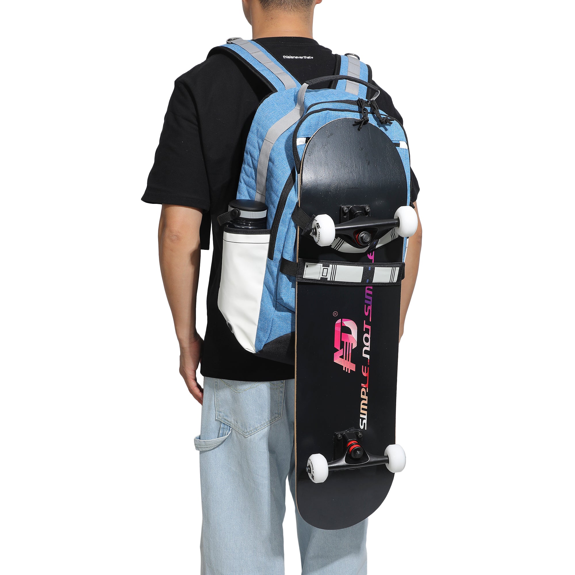 Fantastic Four Team Logo 17.5" Blue Adult Backpack